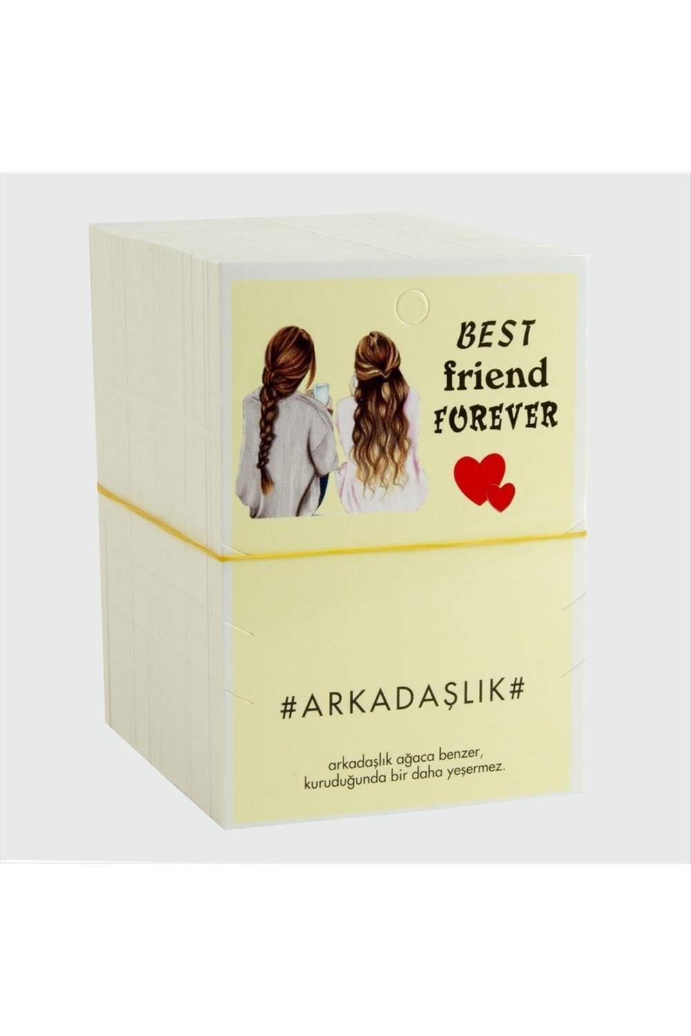 3'Lü Arkadaşlık Bileklik Kartı