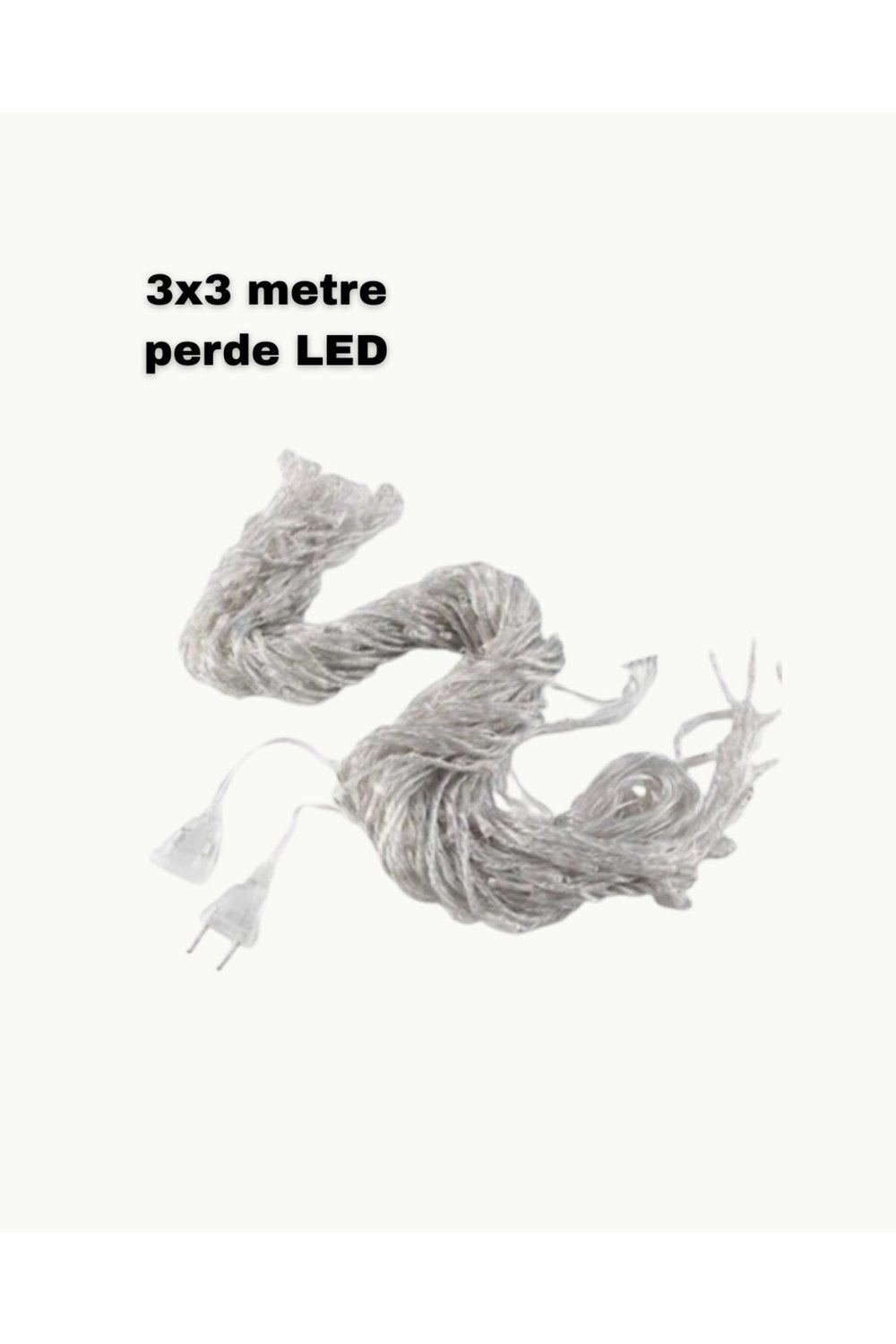 3x3 LED Işık Perdesi Şelale Model İç Dış Mekân Dekorasyonu