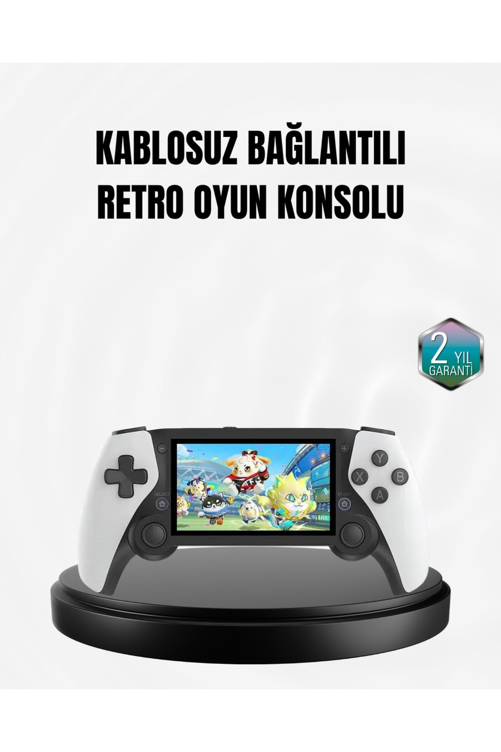 4.3 İnç Ekranlı Retro Oyun Konsolu – 64 GB Hafızalı, Şarjlı ve Multimedya Destekli