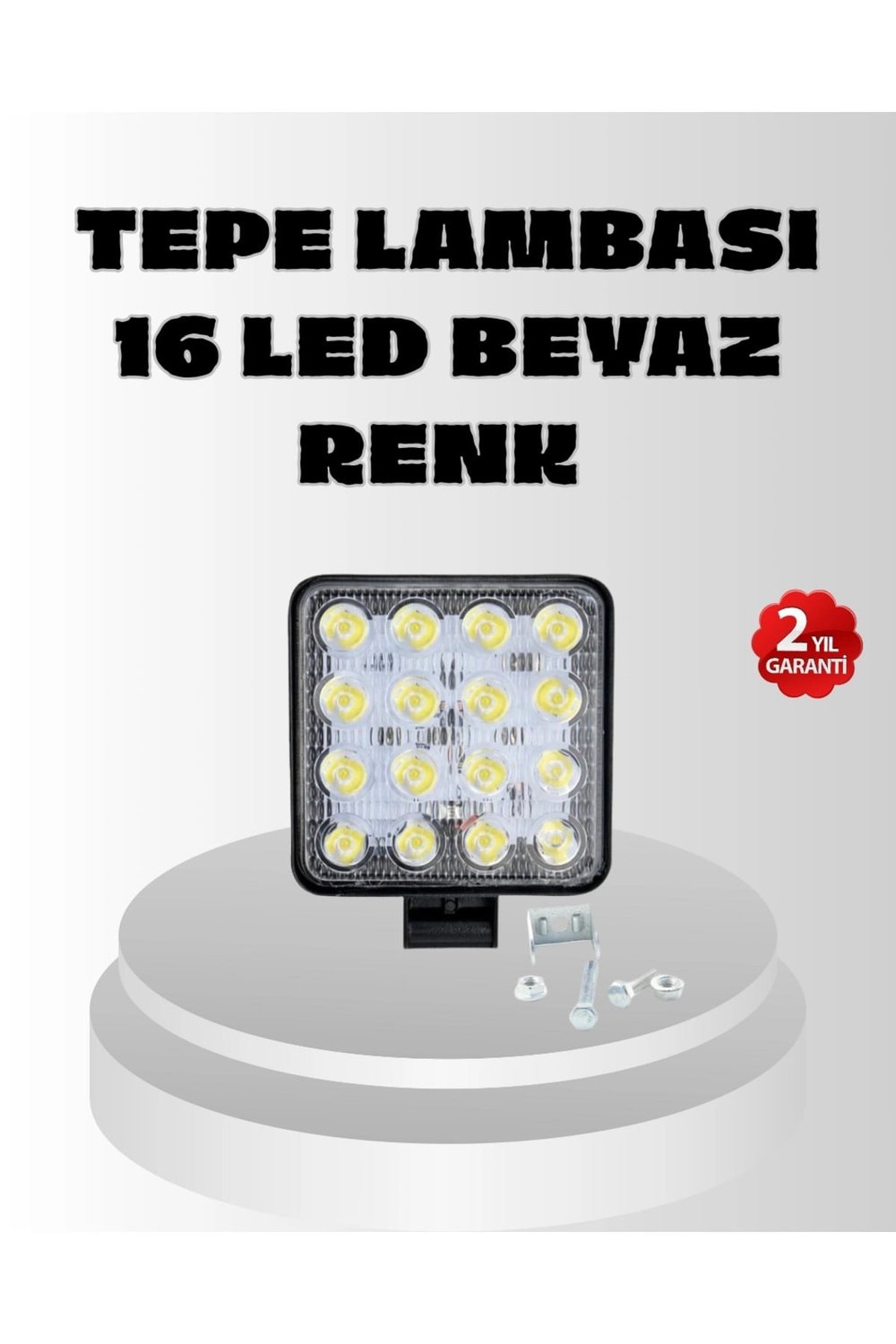 4x4 Off Road LED Aydınlatma – Traktör, Tekne, Forklift, ATV Uyumlu, Yüksek Parlaklık