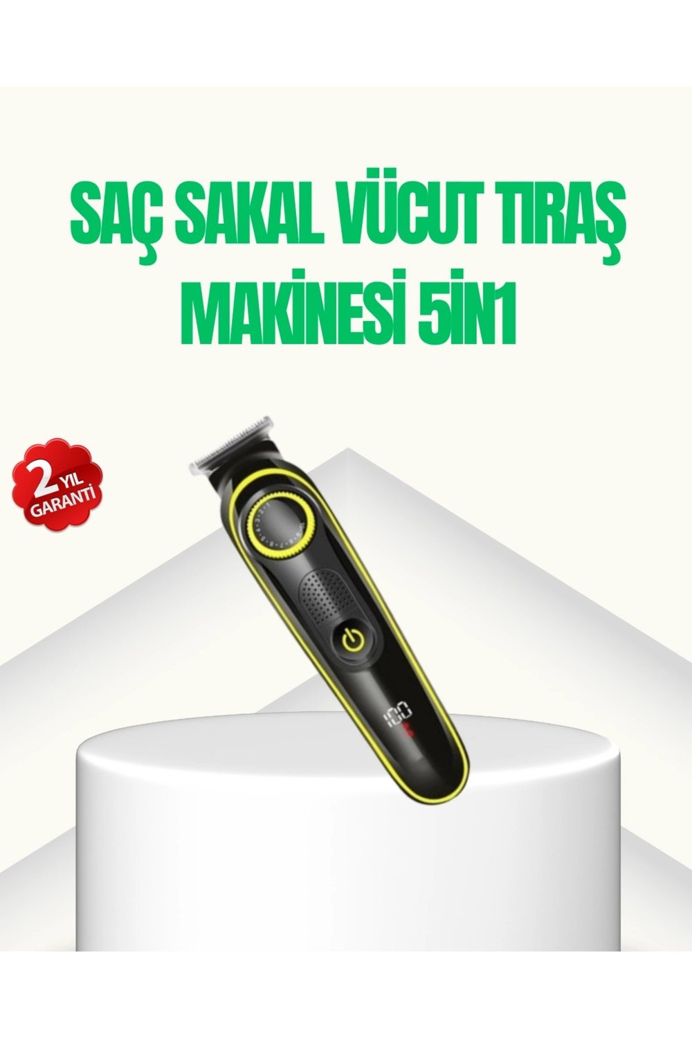 5-in-1 Saç ve Sakal Şekillendirici Erkek Bakım Seti