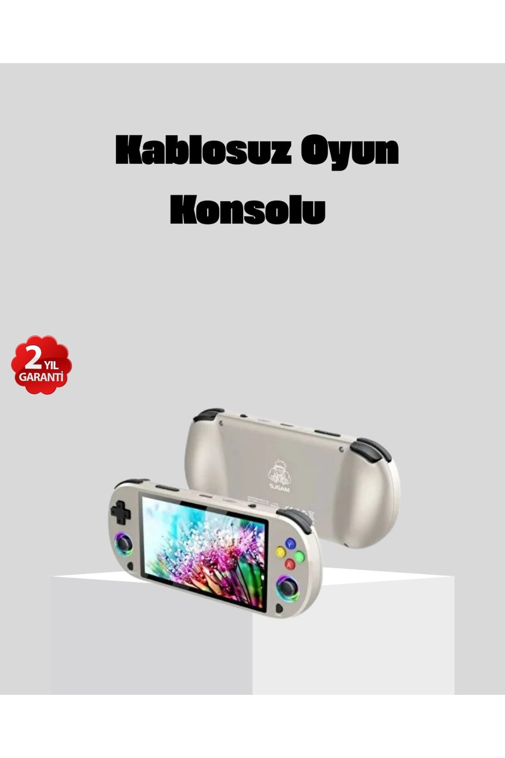 5 İnç IPS Ekranlı Retro Oyun Konsolu – 6 Saat Kesintisiz Oyun Deneyimi