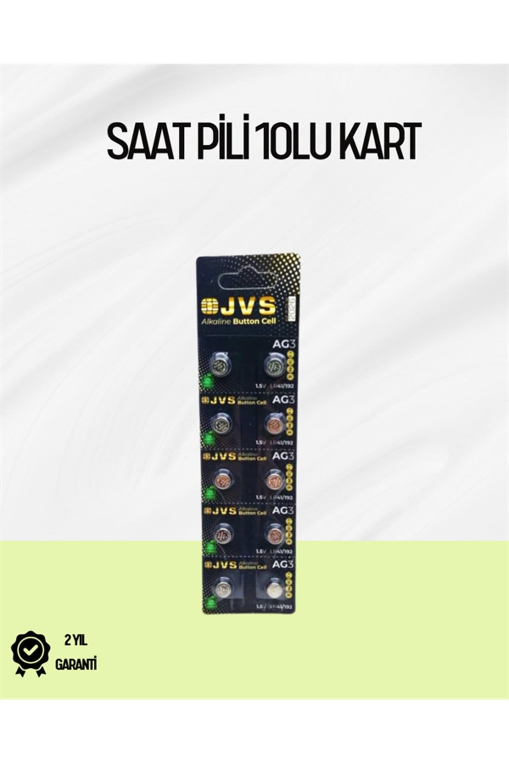AG3 Düğme Pil 1.5V Alkalin - Uzun Ömürlü Enerji Kaynağı