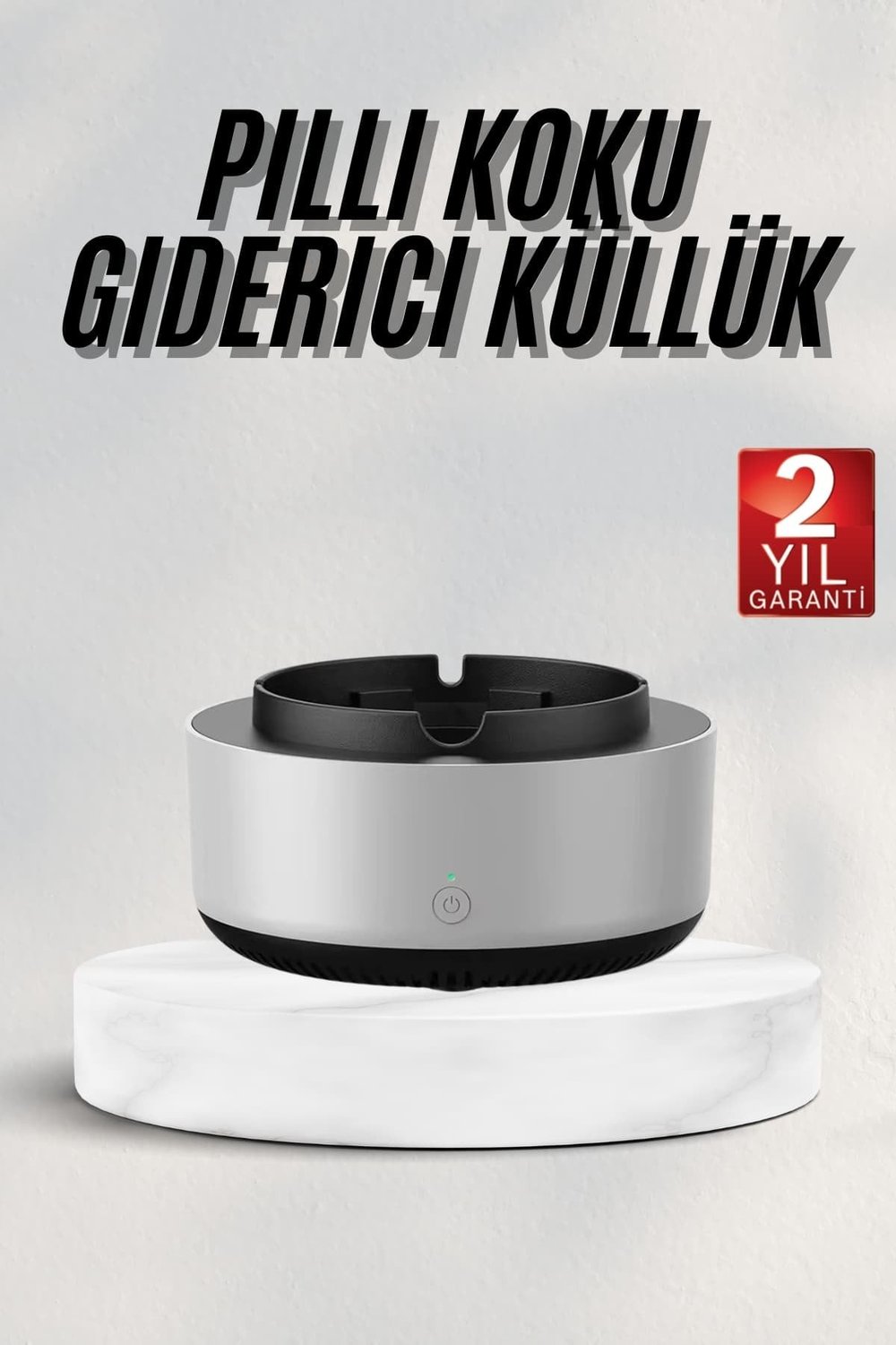 Akıllı Kokusuz Küllük Dumanı İçine Çeken Kül Tablası Hava Temizleyici