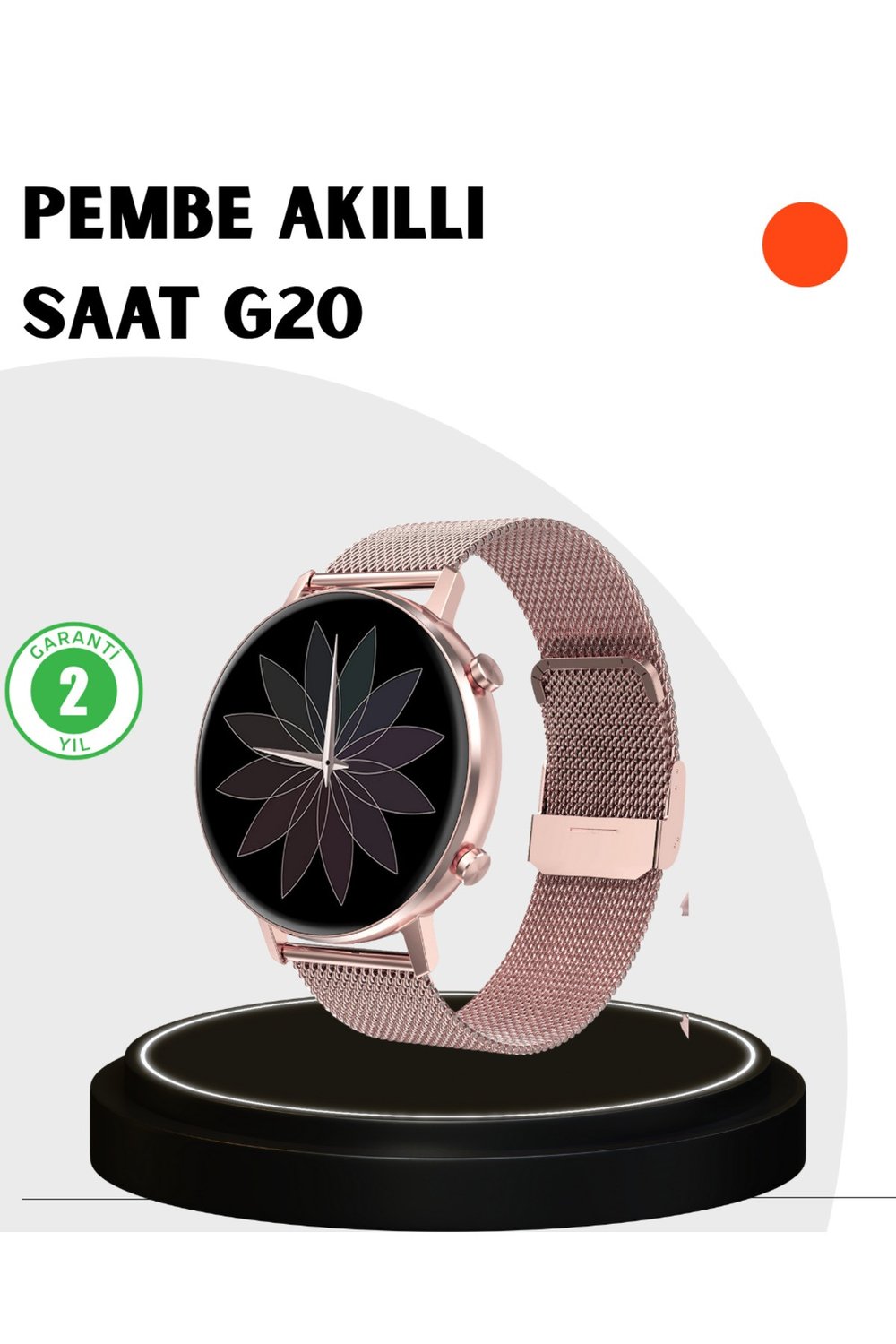 Akıllı Saat – Bluetooth Arama, Suya Dayanıklı, Renkli Ekran