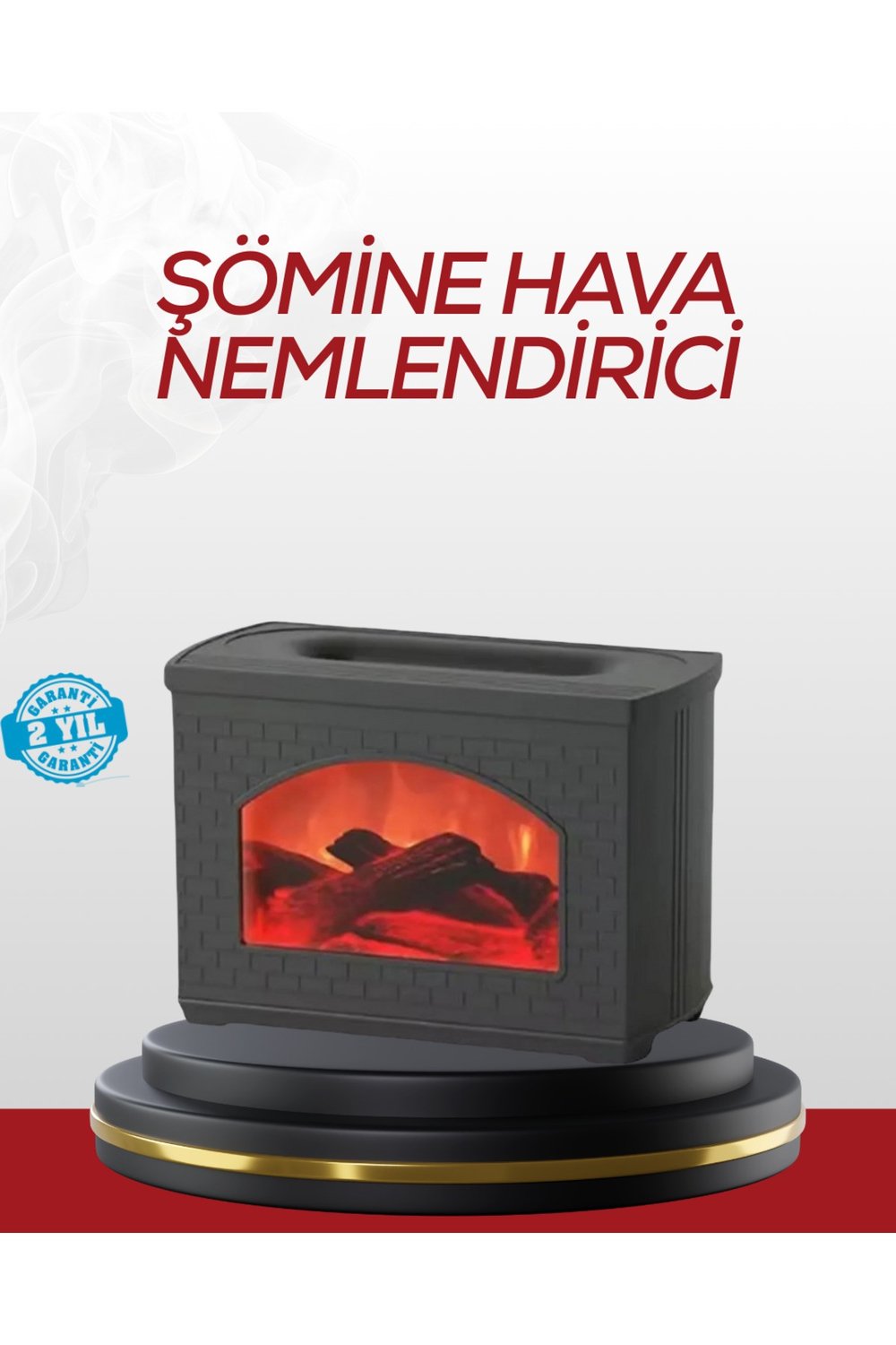 Aromaterapi Difüzör Ultrasonik Sessiz Nemlendirici USB Destekli