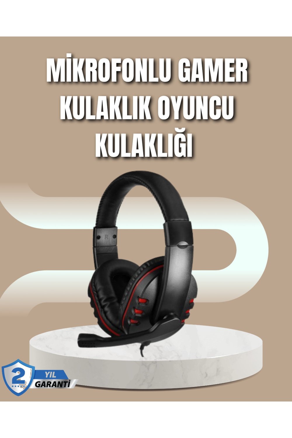 Bilgisayar Uyumlu Oyun Kulaklığı – Stereo Ses Deneyimi