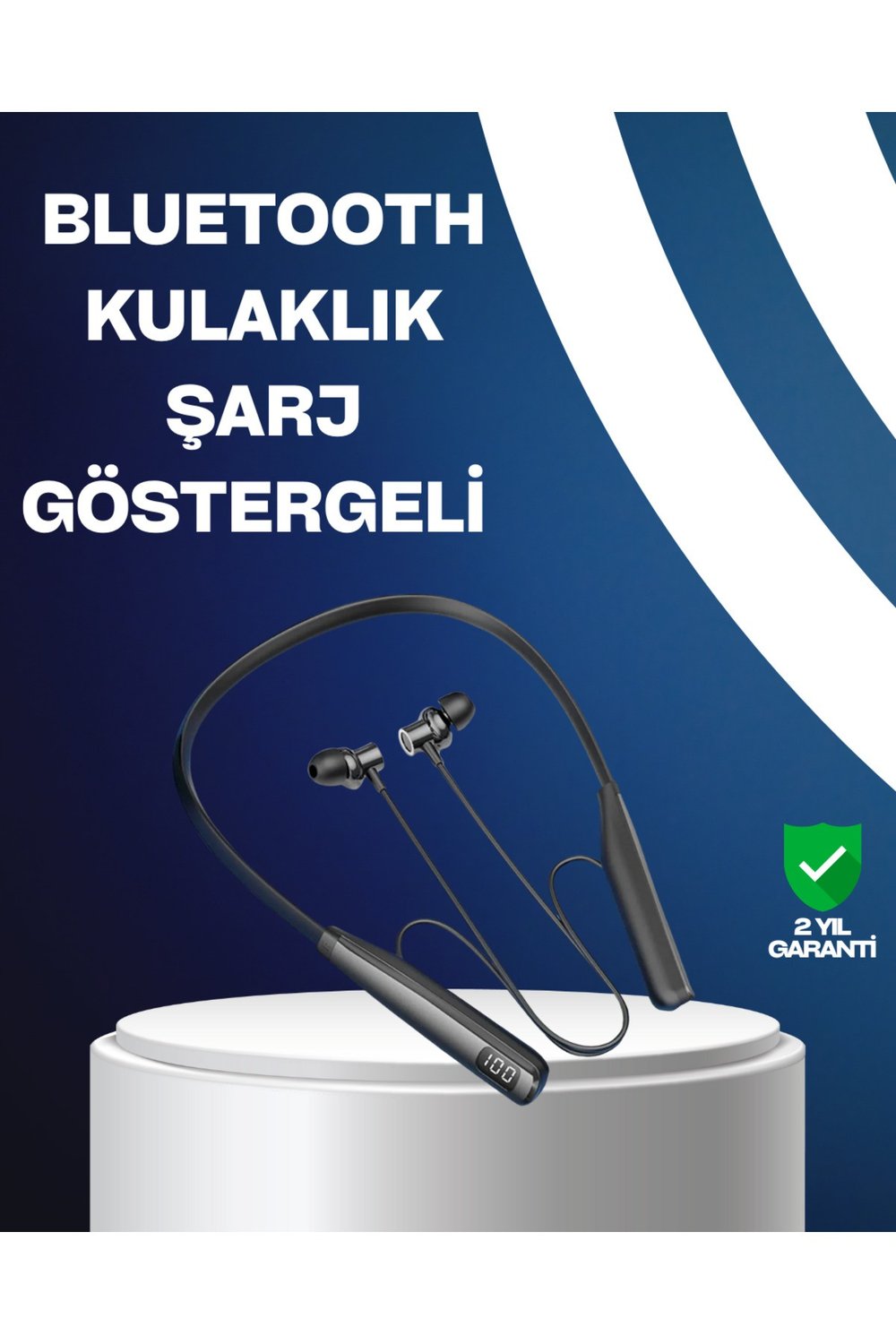 Bluetooth 5.3 Boyun Bantlı Kulaklık – Oyun ve Müzik Modu, SD Kart Desteği