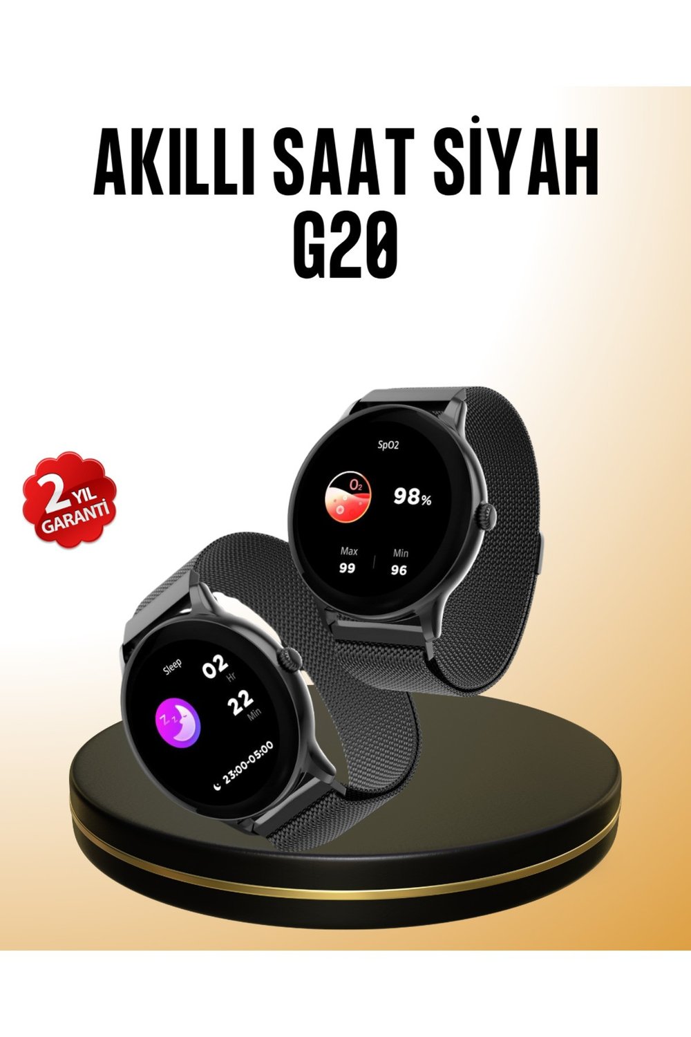 Bluetooth Akıllı Saat G20 Mini – Adım Sayar, Kalori Ölçer, Kalp Atışı Takibi