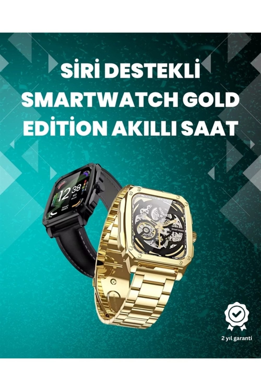 Bluetooth Arama ve Bildirim Destekli Akıllı Saat