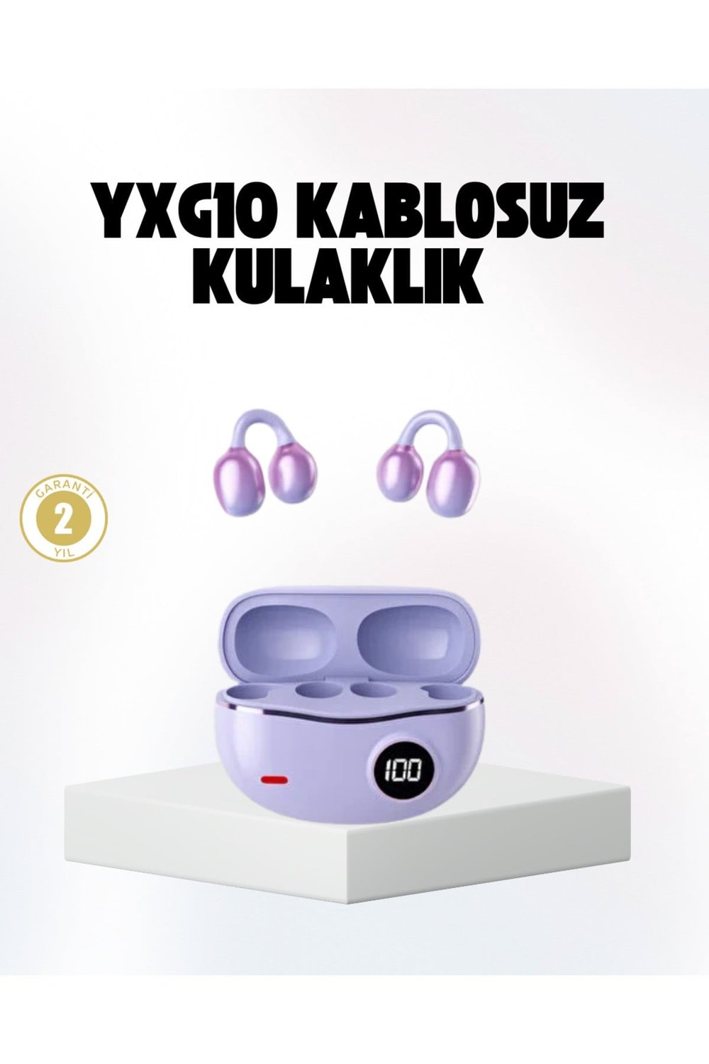 Bluetooth YXG10 Kulak Arkası Tasarım Cilt Dostu Silikon Hafif Yapı