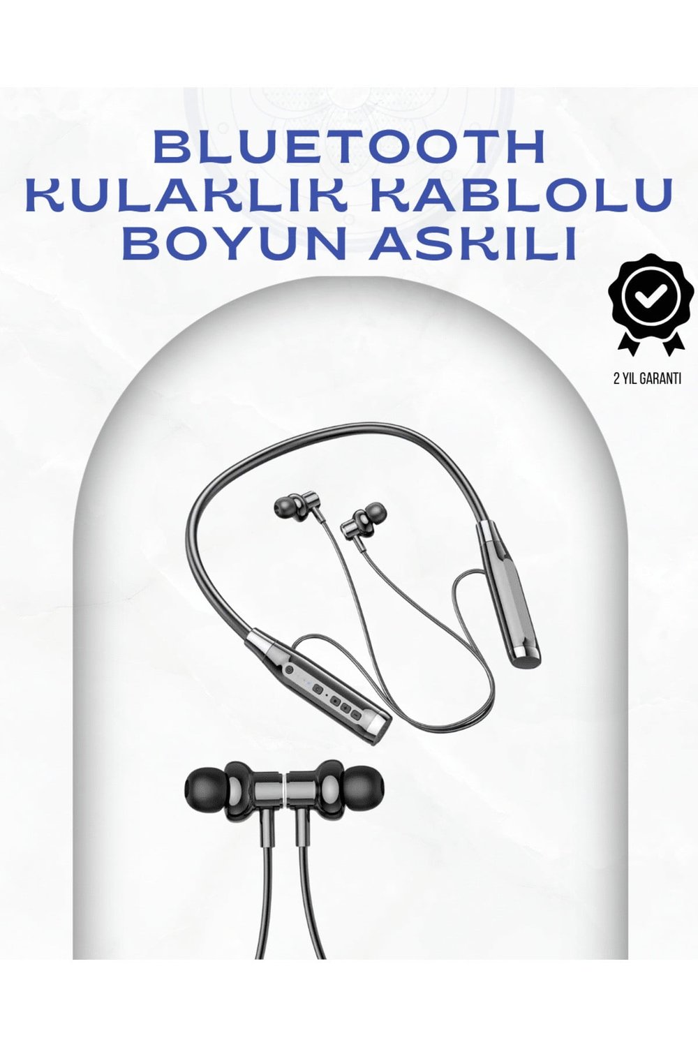 Boyun Askılı Kablosuz Kulaklık – 120 Saat Kesintisiz Müzik Keyfi