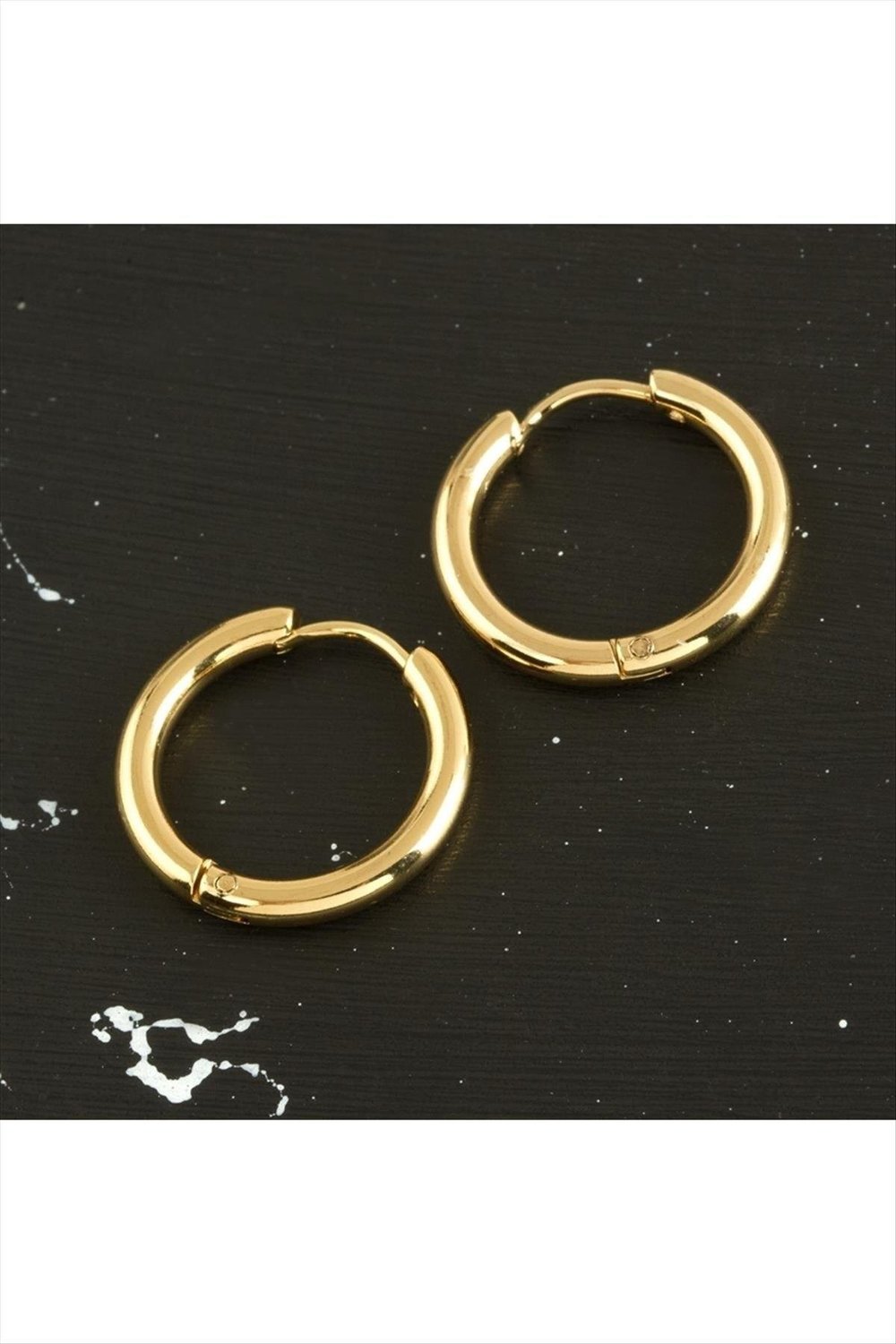 Çelik Halka Küpe 1,5 cm