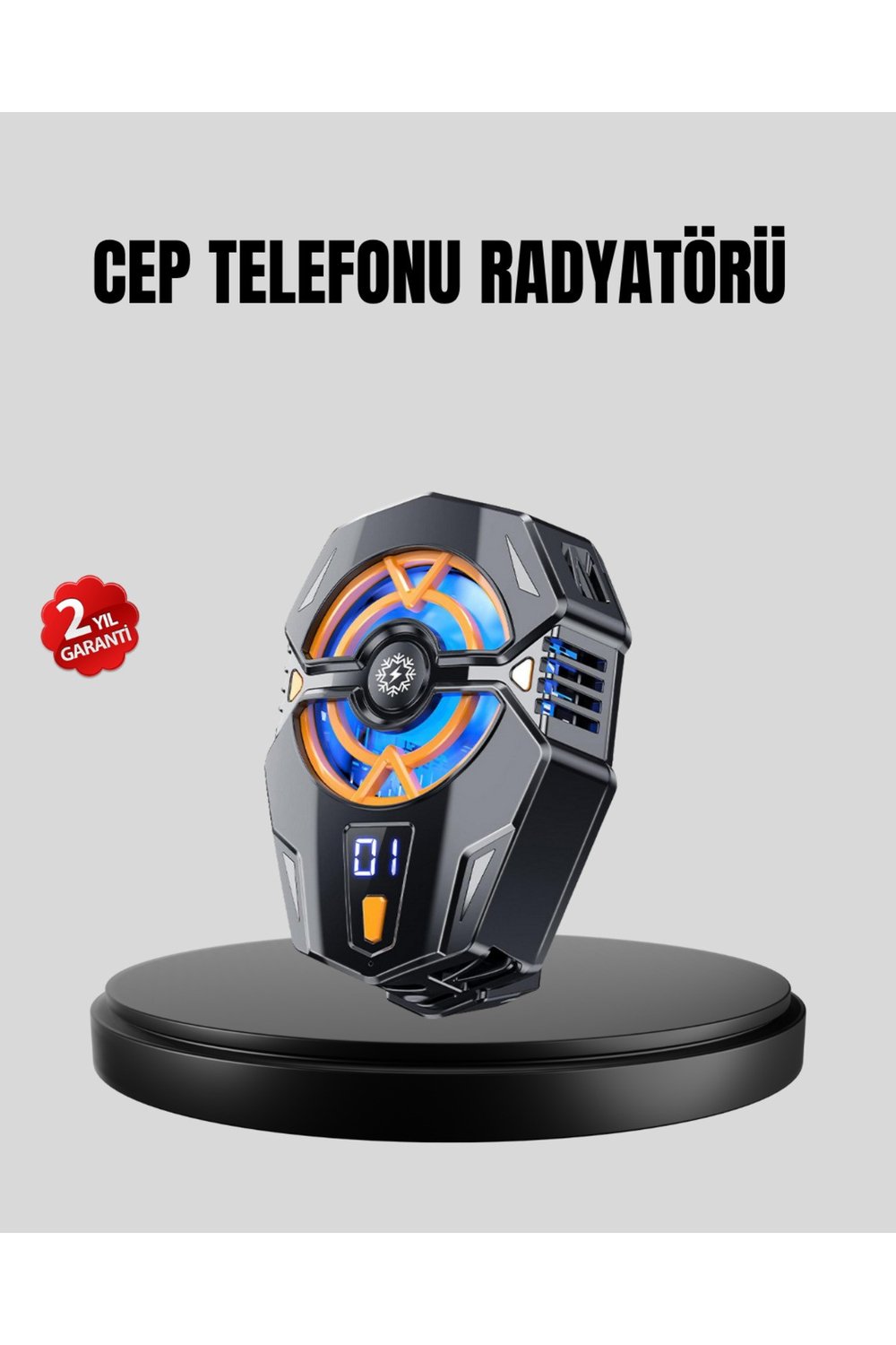 Cep Telefonu Radyatörü Yarı İletken Hızlı Soğutma ve Dijital Ekran Kontrollü
