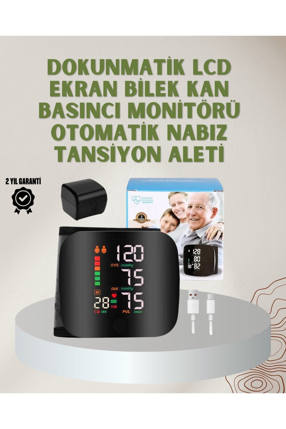 Çift Kullanıcı Hafızalı Tansiyon Ölçer