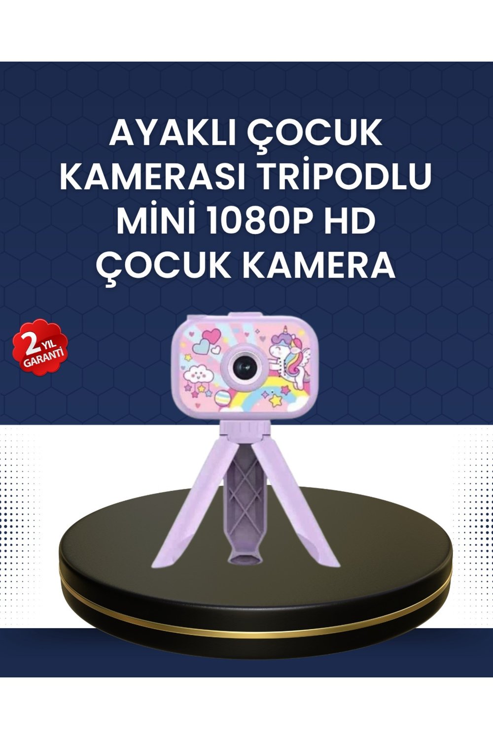 Çocuklara Özel Tripodlu Kamera – 27 Çerçeve ve 10 Ayna Efekti