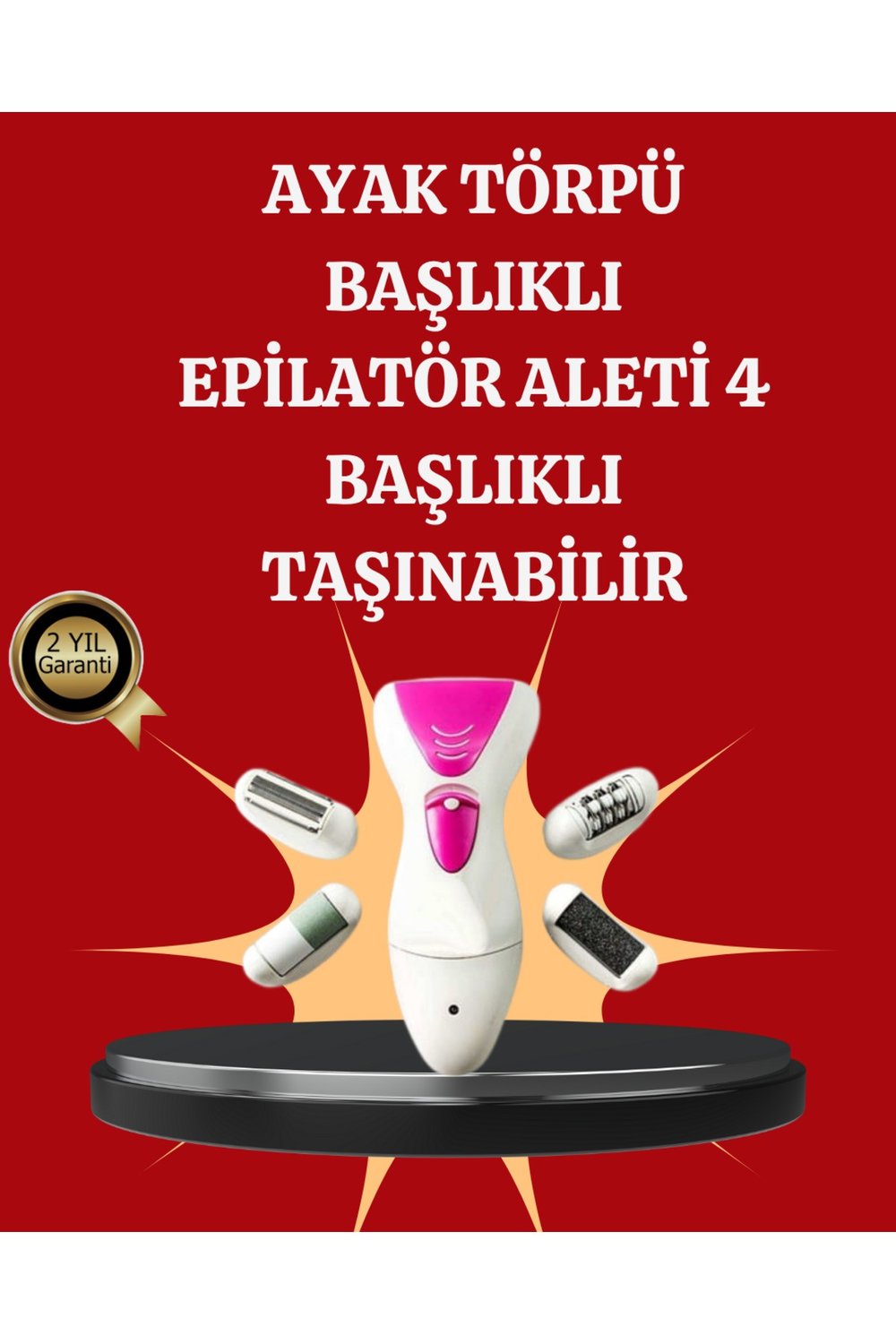 Çok Amaçlı Kadın Bakım Seti Epilasyon ve Törpü