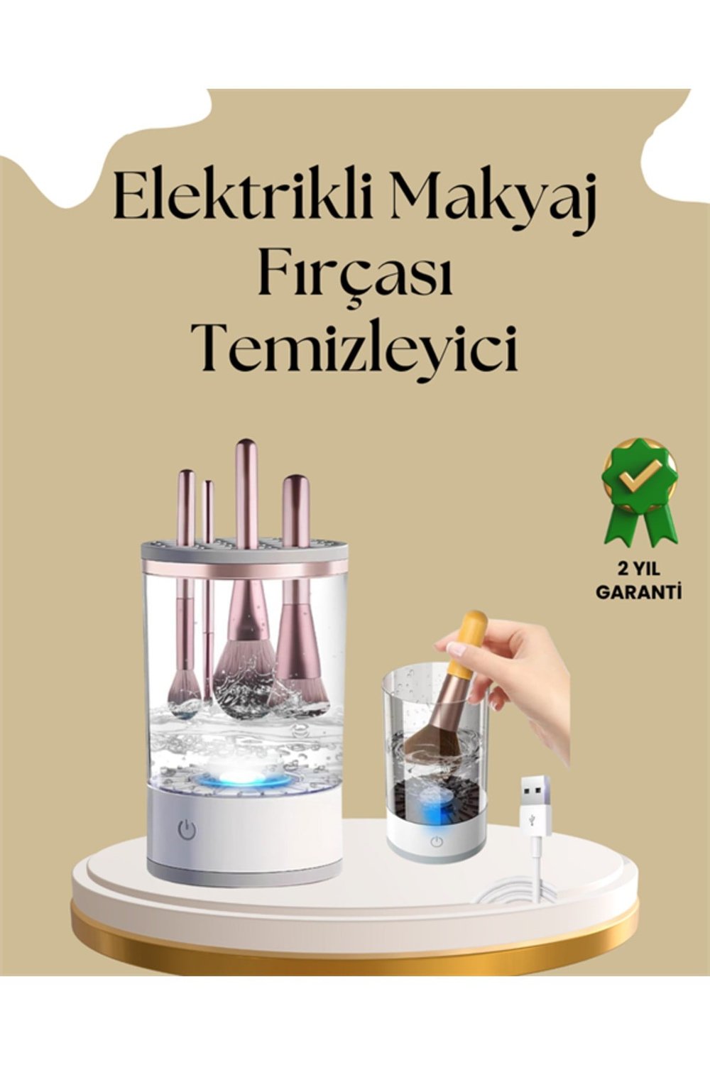 Çoklu Fırça Uyumu Sunan Temizleyici Cihaz