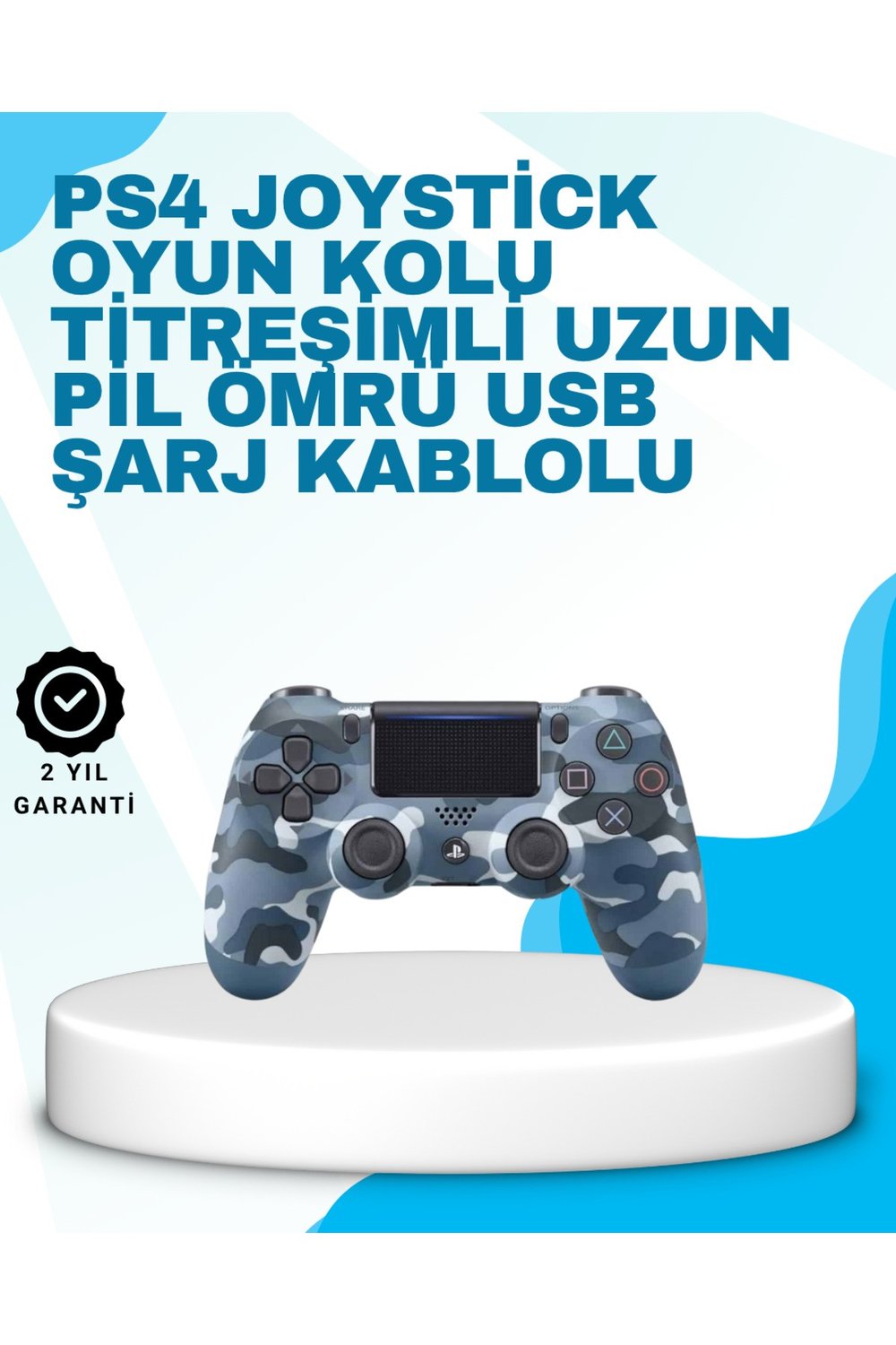 Dokunmatik Kontrollü Oyun Kolu – Menü Geçişleri ve Komutlar İçin Kolay Erişim