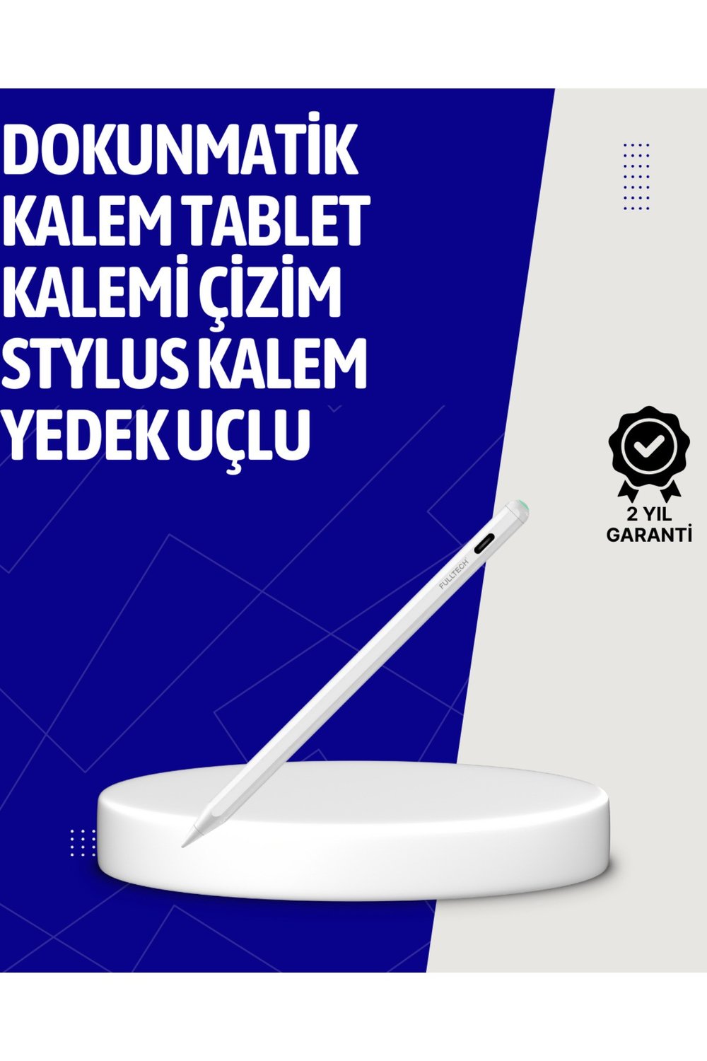 Eğim Sensörlü Dijital Kalem – Yüksek Hassasiyetli 1,0 mm Uç, Uzun Pil Ömrü
