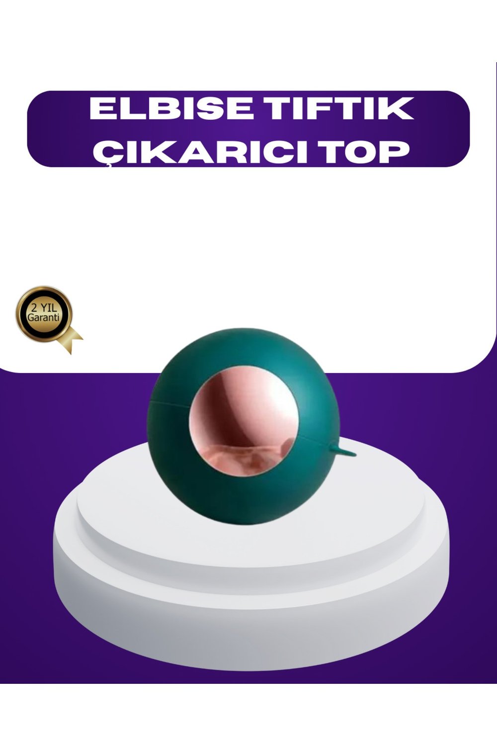 Elbise Tiftik Çıkarıcı Top – Yeniden Kullanılabilir ve Yıkanabilir