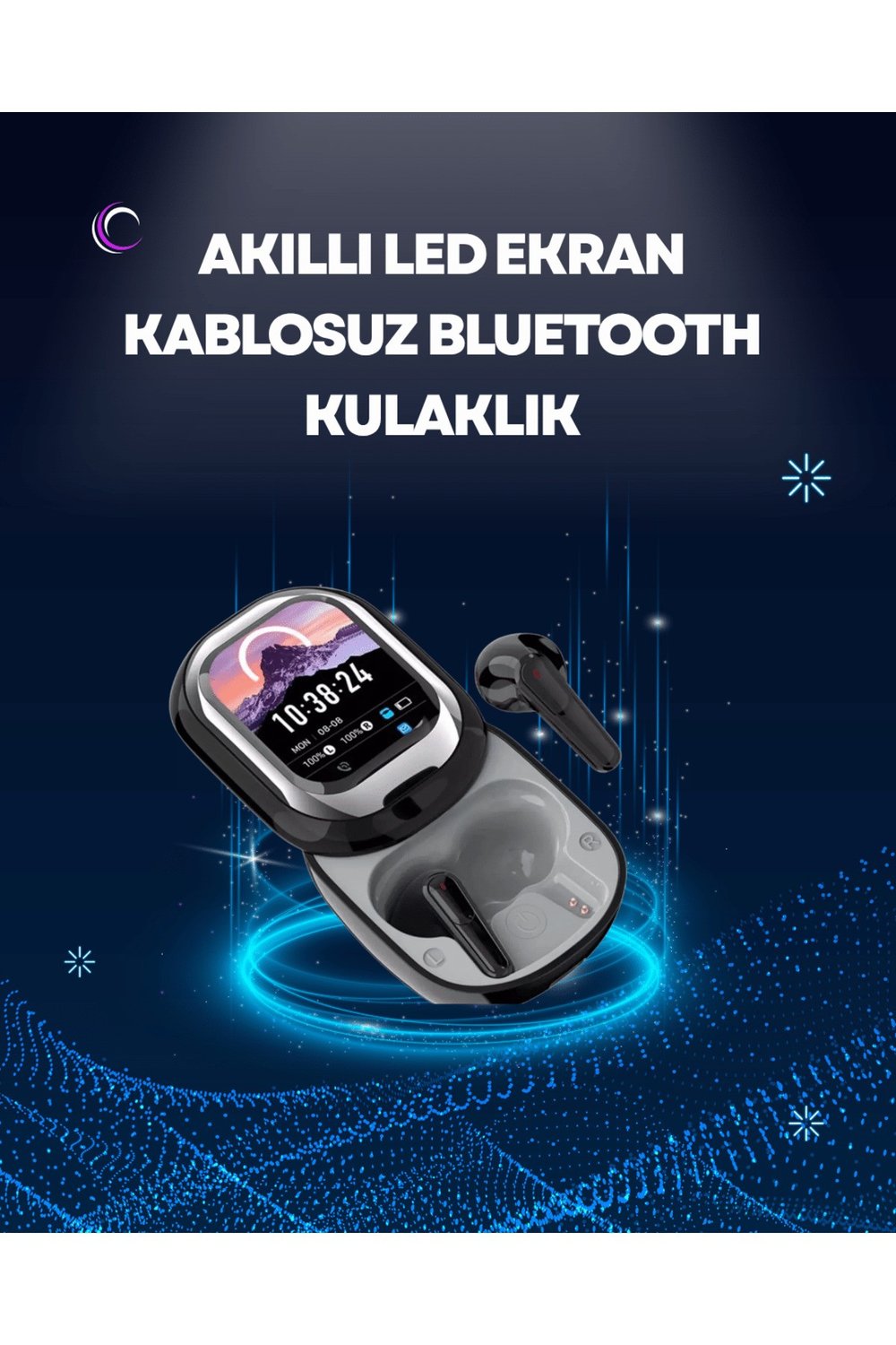 ENC Destekli Bluetooth 5.4 Kulaklık – EQ Ayarlı, Akıllı Kutulu