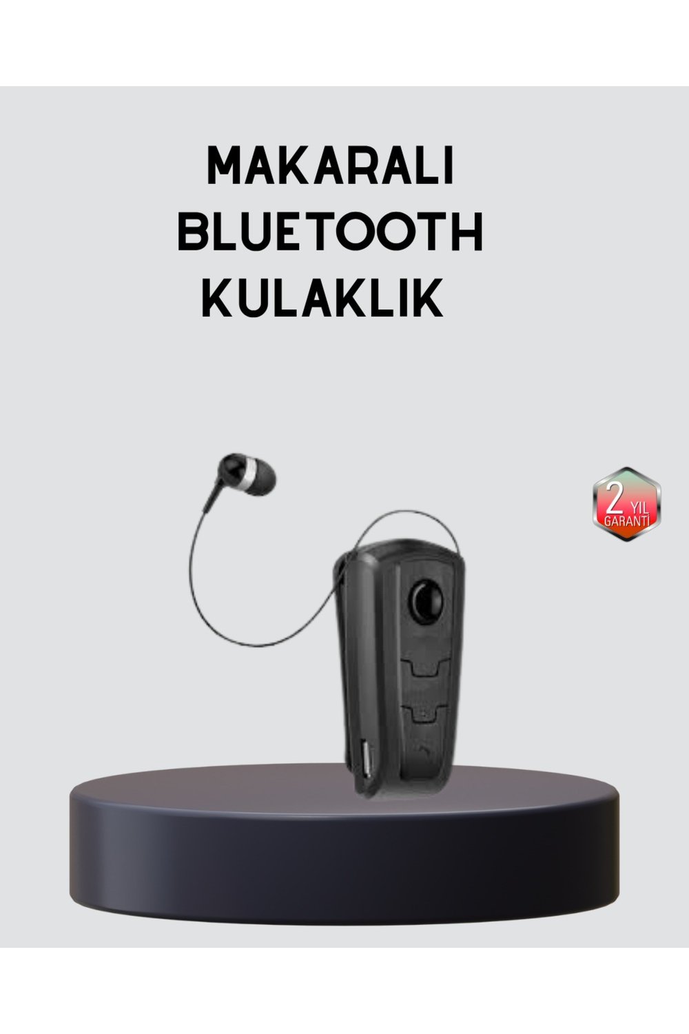 Ergonomik Bluetooth Kulaklık – 8 Saat Konuşma, Gürültü Azaltıcı Mikrofon