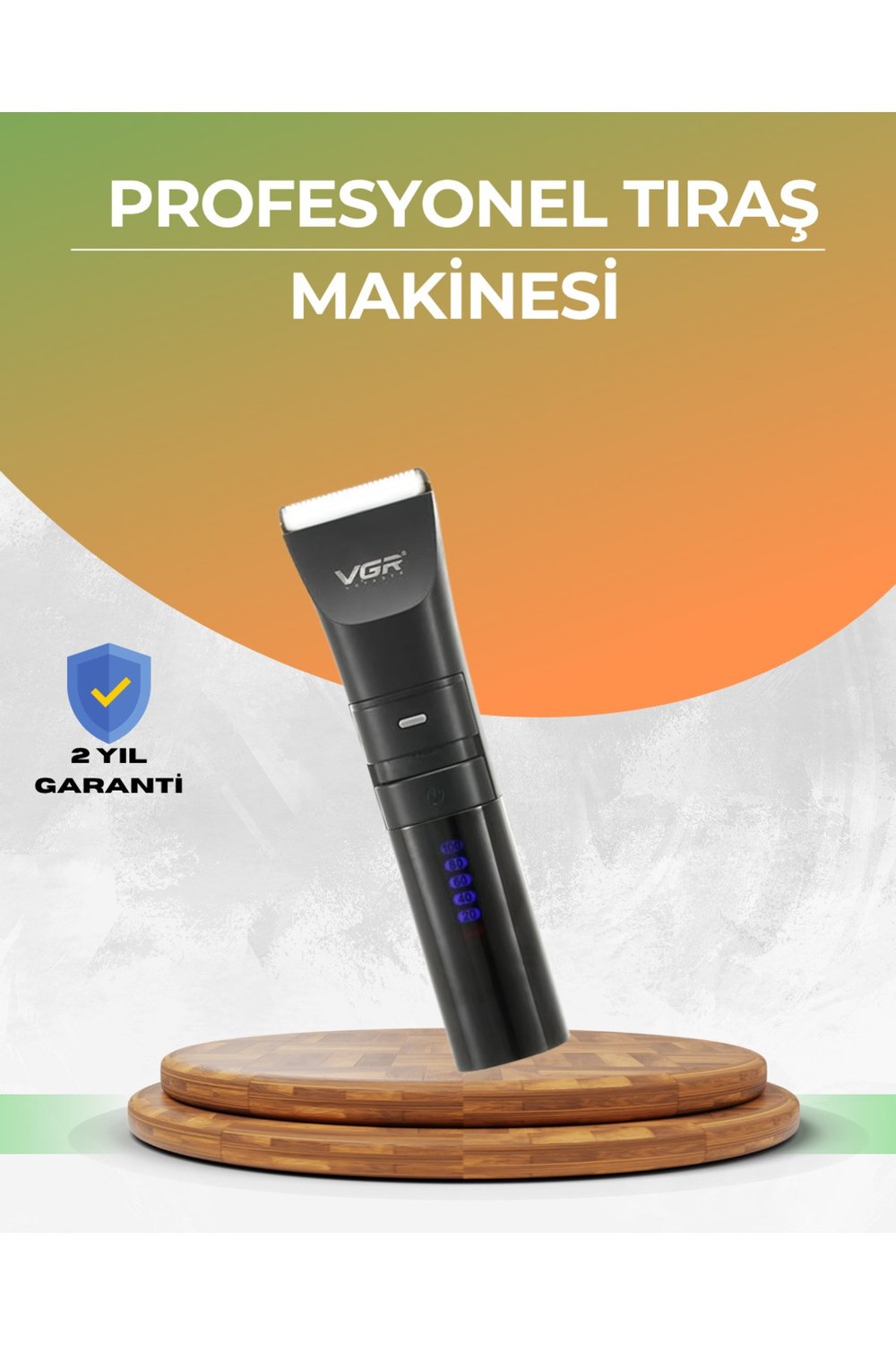 Erkek Saç ve Sakal Kesme Makinesi – Su Geçirmez, Sessiz Motorlu