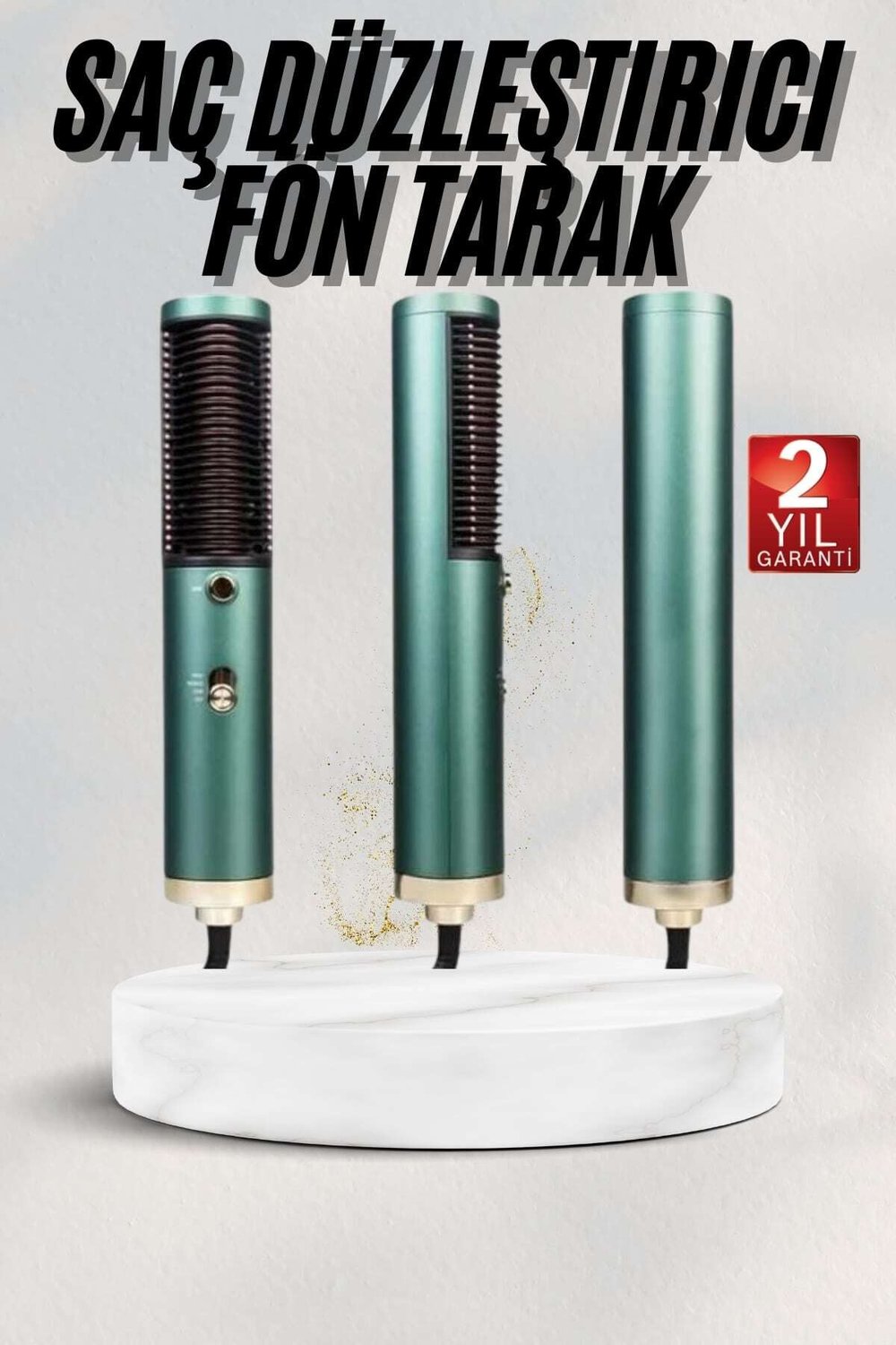 Fön Tarak Saç Düzleştirici Saç Kurutma Makinesi Sıcak Hava Fırçası