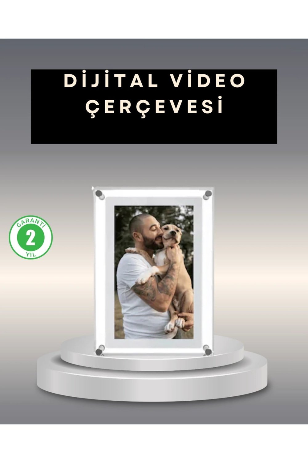 Fotoğraf, Video Ve Müzik Destekli 7 İnç Ips Dijital Çerçeve – Çoklu Medya Deneyimi Azrlya-K