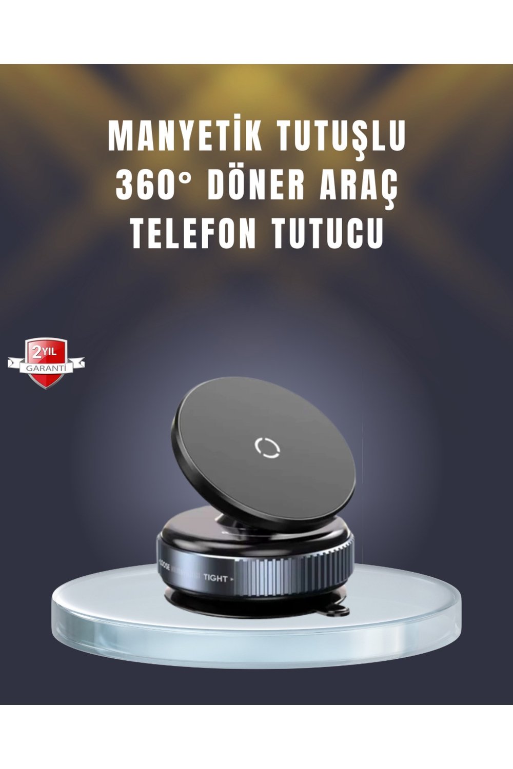 Güçlü Manyetik Araç Telefon Tutucu Evrensel Uyumluluk