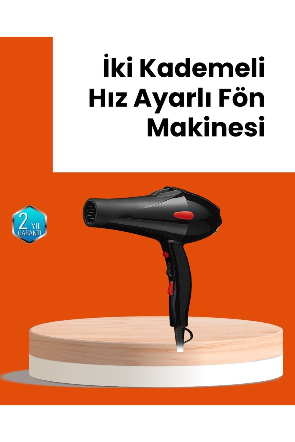 Hızlı Kurutma ve Şekillendirme İçin Profesyonel Saç Kurutma Makinesi