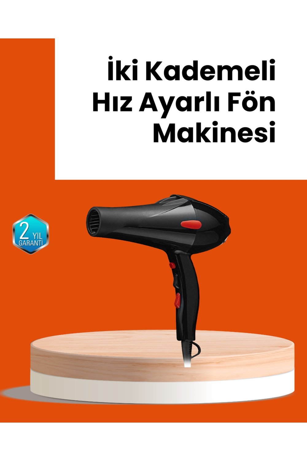 Hızlı Kurutma ve Şekillendirme İçin Profesyonel Saç Kurutma Makinesi