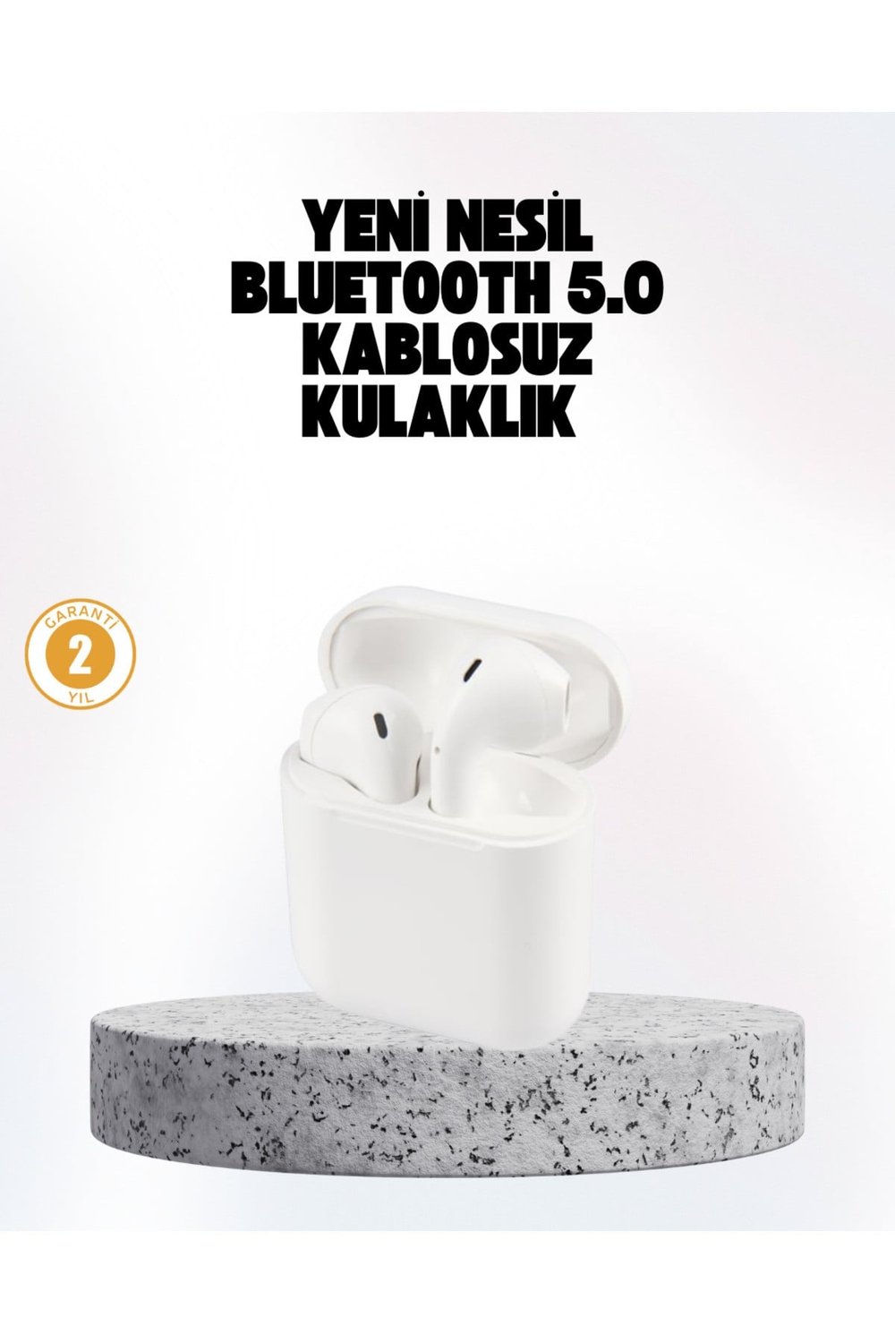 Hızlı Şarj Destekli 2. Nesil Bluetooth 5.0 Ergonomik Kulaklık