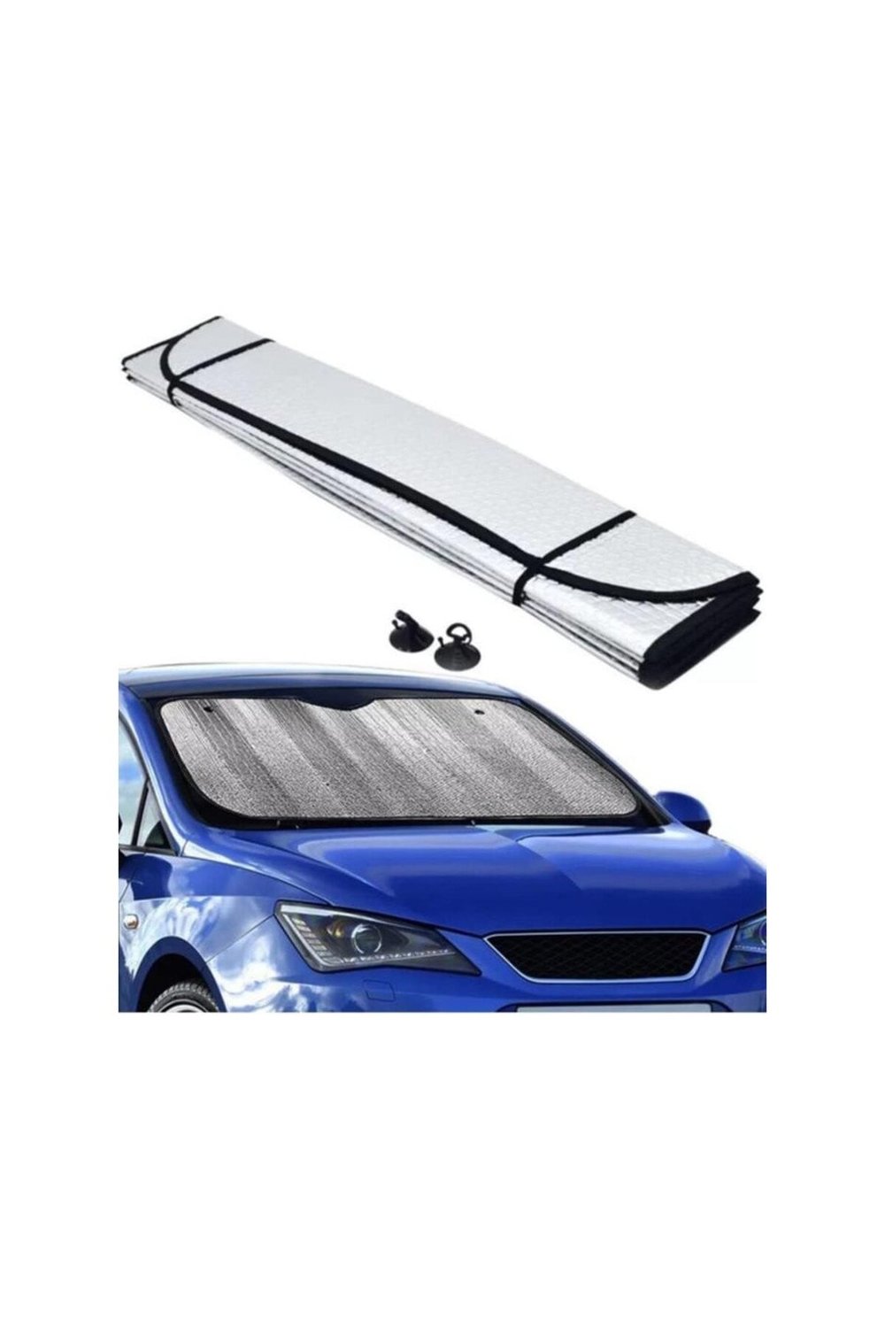 Isı ve UV Koruyucu Oto Ön Cam Güneşlik Dacia Duster Peugeot 3008 Skoda Superb Nissan Qashqai