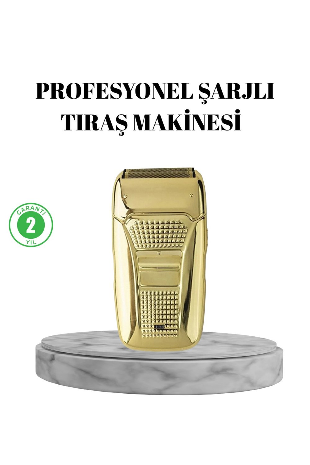 Islak Kuru Kullanımlı Şarjlı Tıraş Makinesi Ergonomik ve Cilt Dostu
