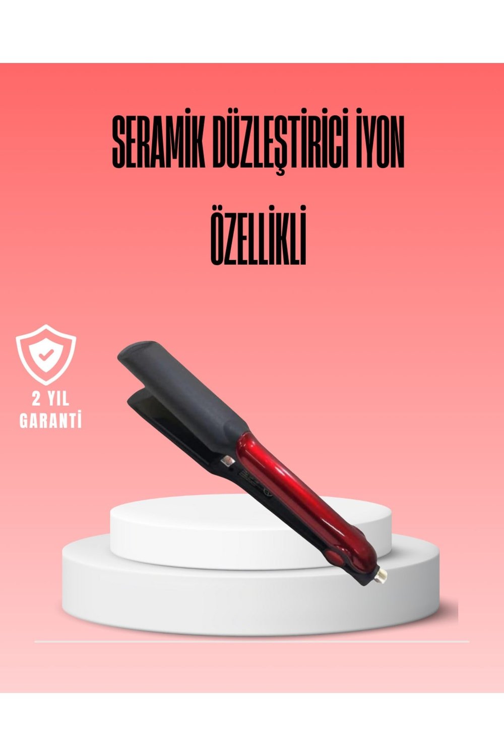 Iyon Teknolojili Düzleştirici – Düzleştirici ve Dalga Yapma Özellikli