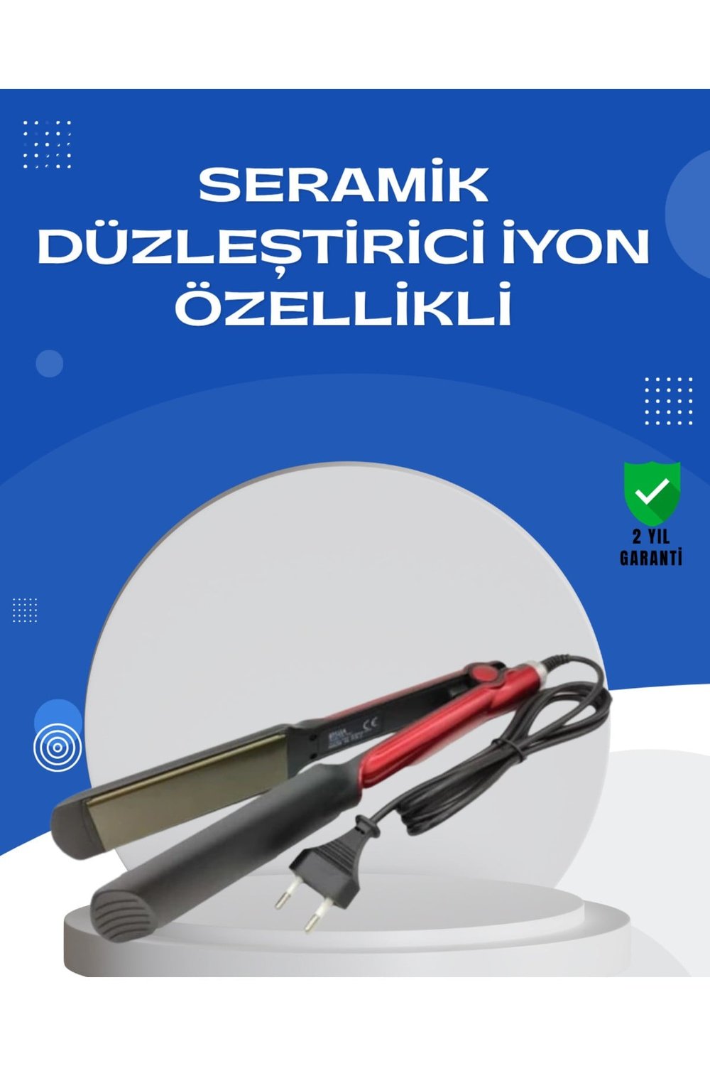 Iyon Teknolojili Düzleştirici – Düzleştirici ve Dalga Yapma Özellikli