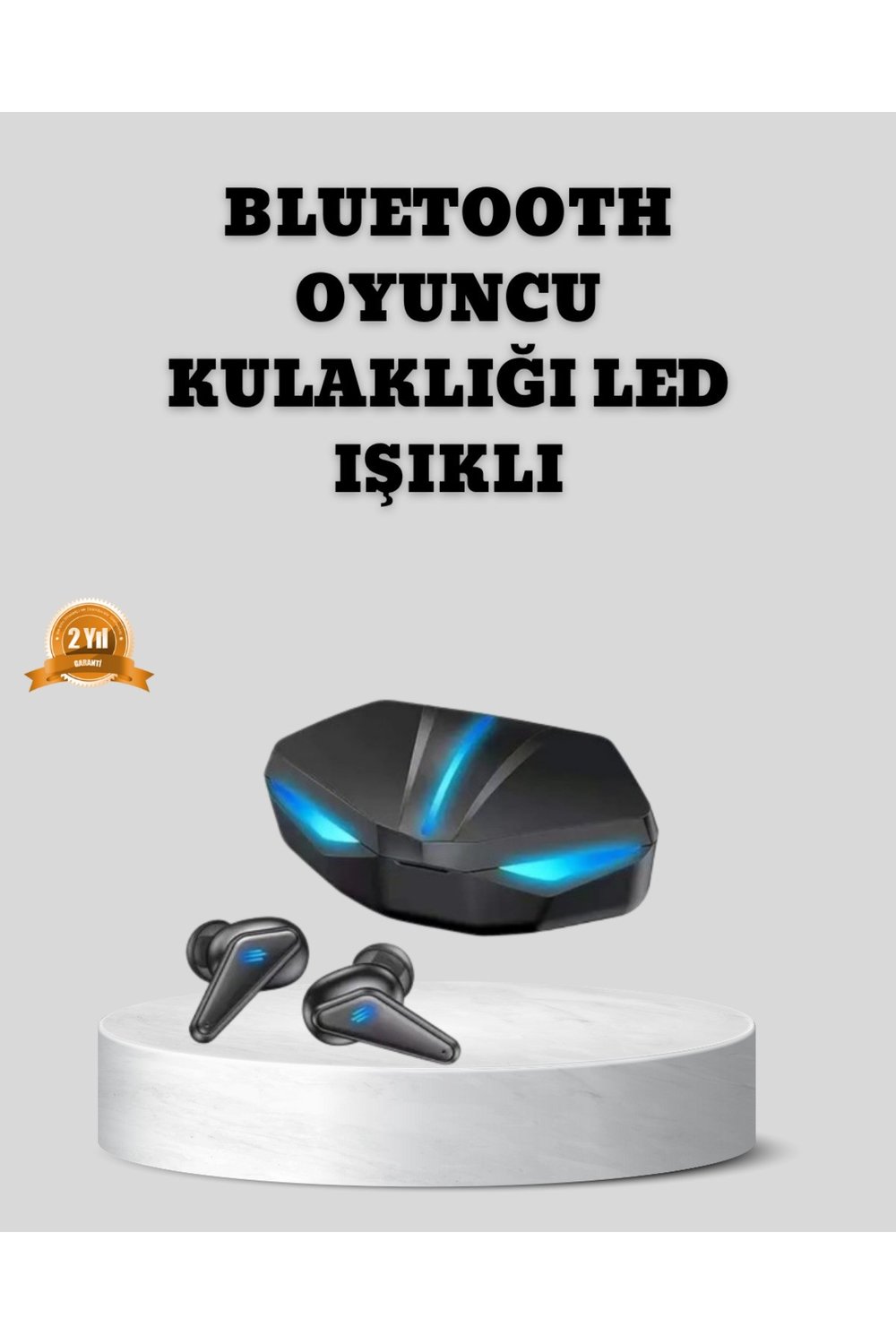 Kablosuz Bluetooth Kulaklık – Aktif Gürültü Engelleme, 3D Ses Deneyimi, Uzun Pil Ömrü