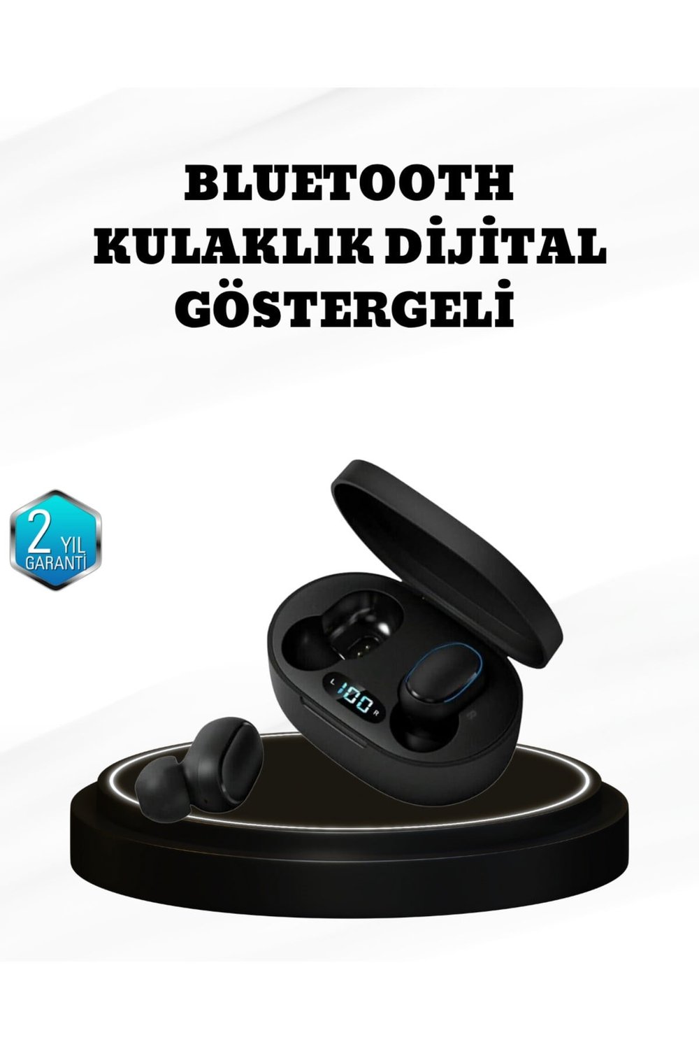 Kablosuz Bluetooth Kulaklık – Gürültü Önleyici, Suya Dayanıklı, Mikrofonlu, Uzun Pil Ömür
