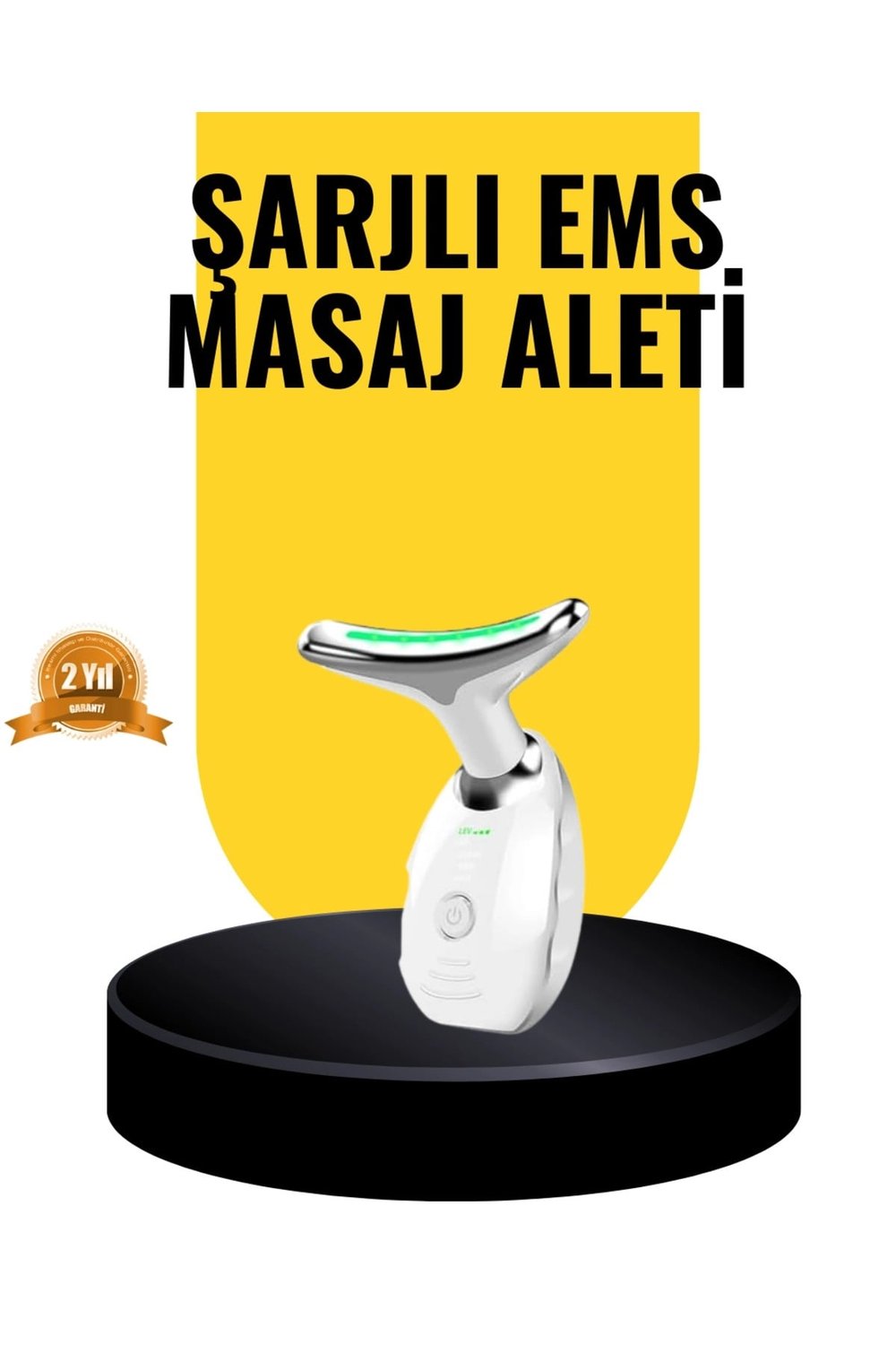 Kablosuz Şarjlı Yüz Masaj Cihazı | Cilt Yenileyici ve Nem Dengeleyici
