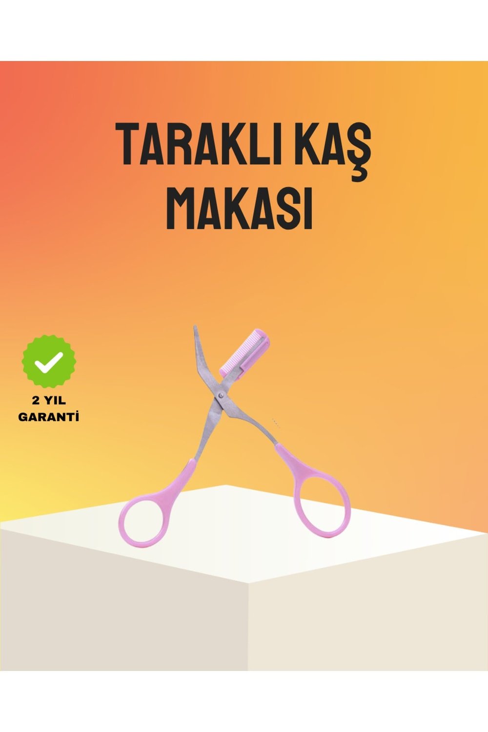Kaş Düzeltme Makası Taraklı – Profesyonel ve Pratik Kaş Bakımı