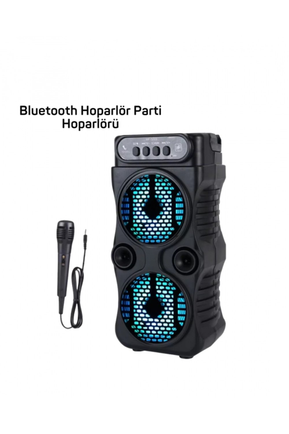Led Parti Işıklı Bluetooth Hoparlör