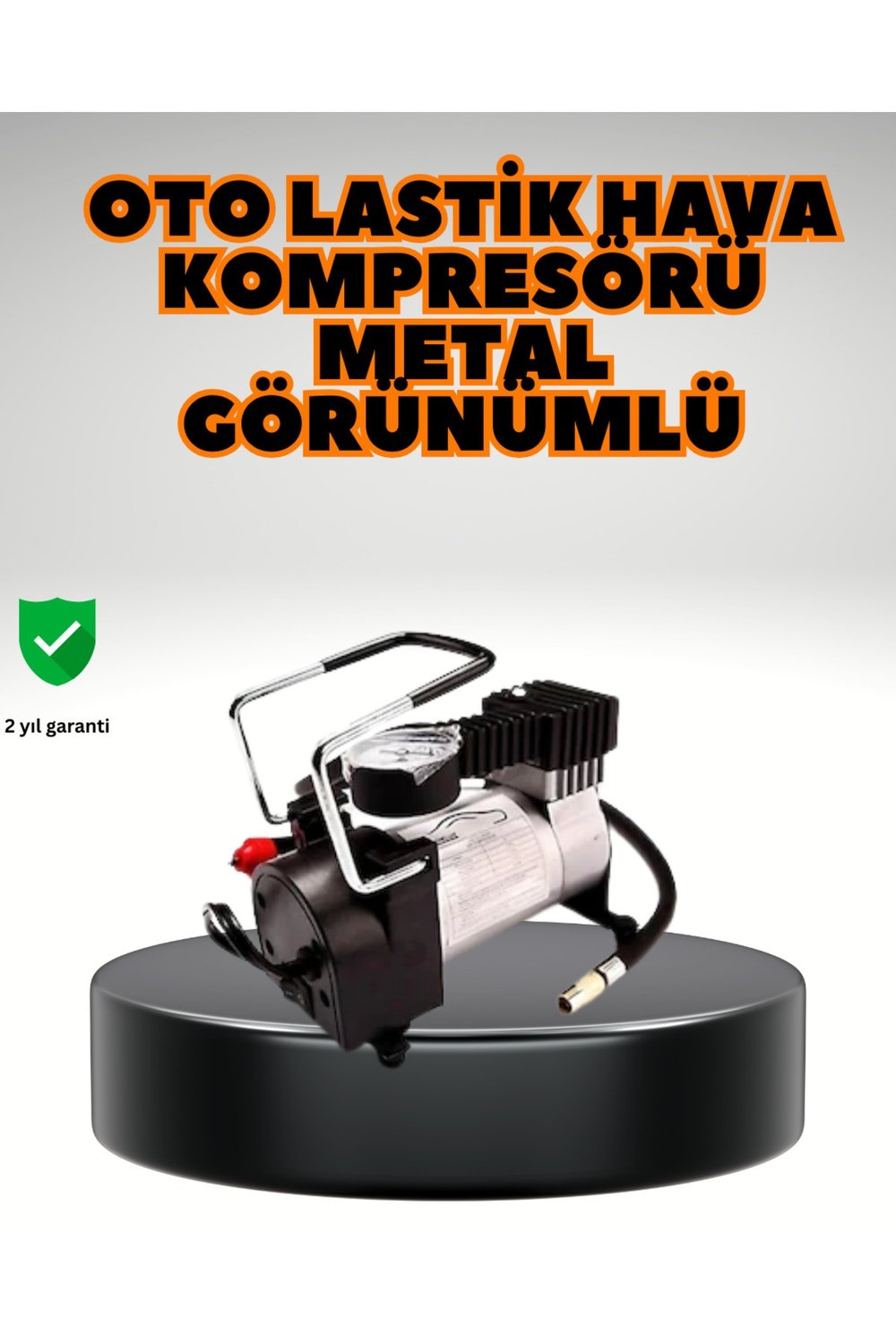 Metal Gövde Lastik Şişirme Kompresörü SUV 4x4 Uyumlu