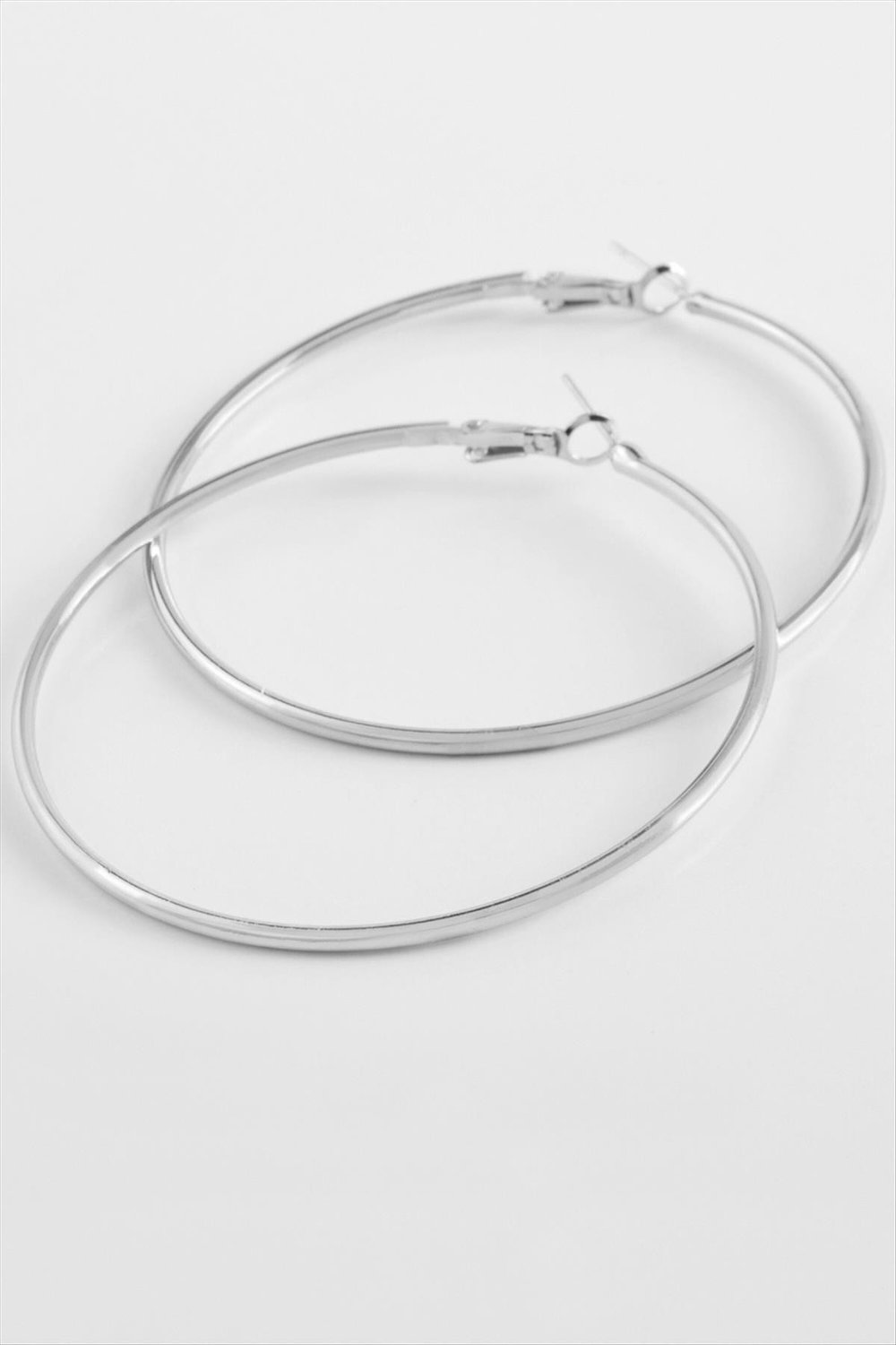 Metal Halka Küpe 6 cm