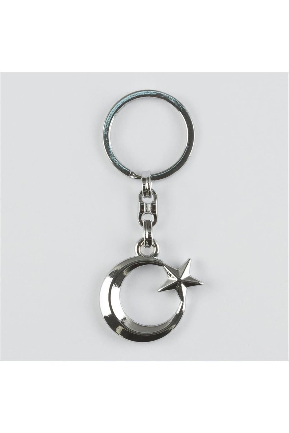MTXDPN Ay Yıldız Figürlü (163725) Metal Anahtarlık-Sarı