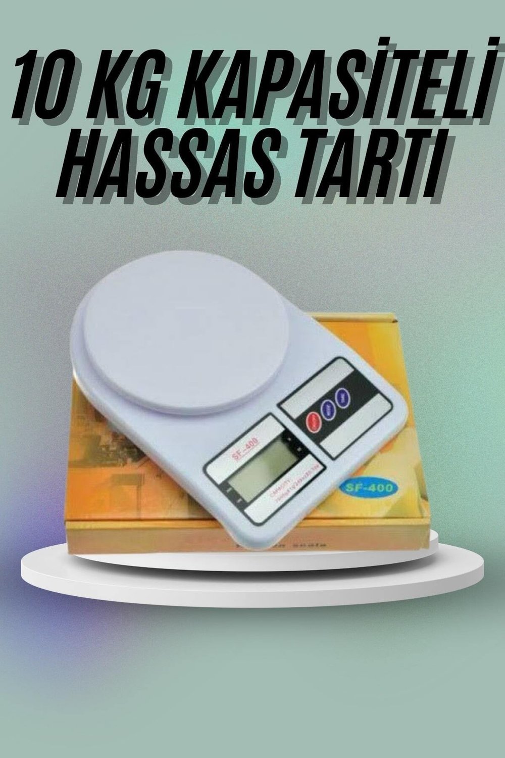 MTXDPN Mutfak Tartısı Dijital Göstergeli Hassas Tartı 10 (204137) Kg Kapasiteli