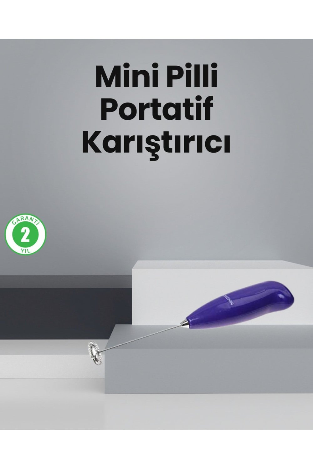 Mutfak İçin Mini El Mikseri – Kahve, Süt, Krema ve Sos Karıştırıcı