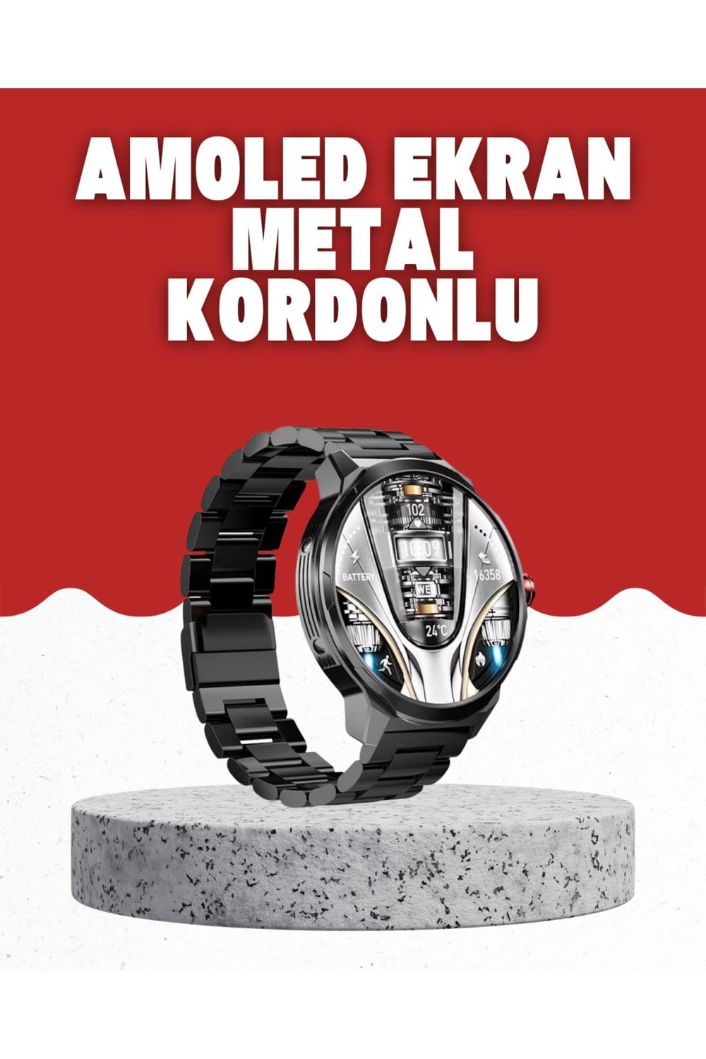 Nabız, Uyku ve Spor Takibi ile SW80 Akıllı Saat Sağlık Dostunuz