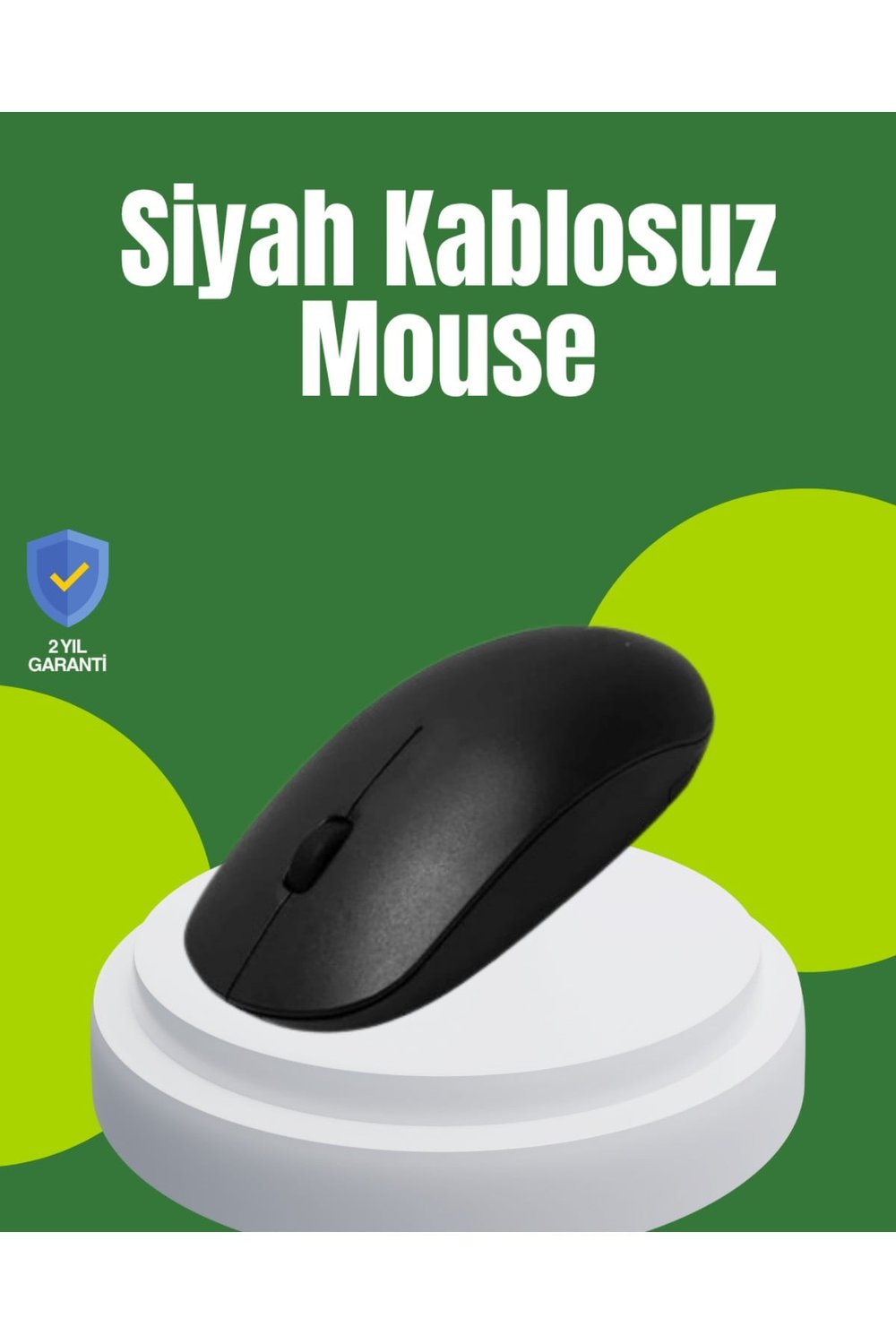 Optik Sensörlü Sessiz Fare – Geniş Uyumluluk ve Ergonomik Yapı